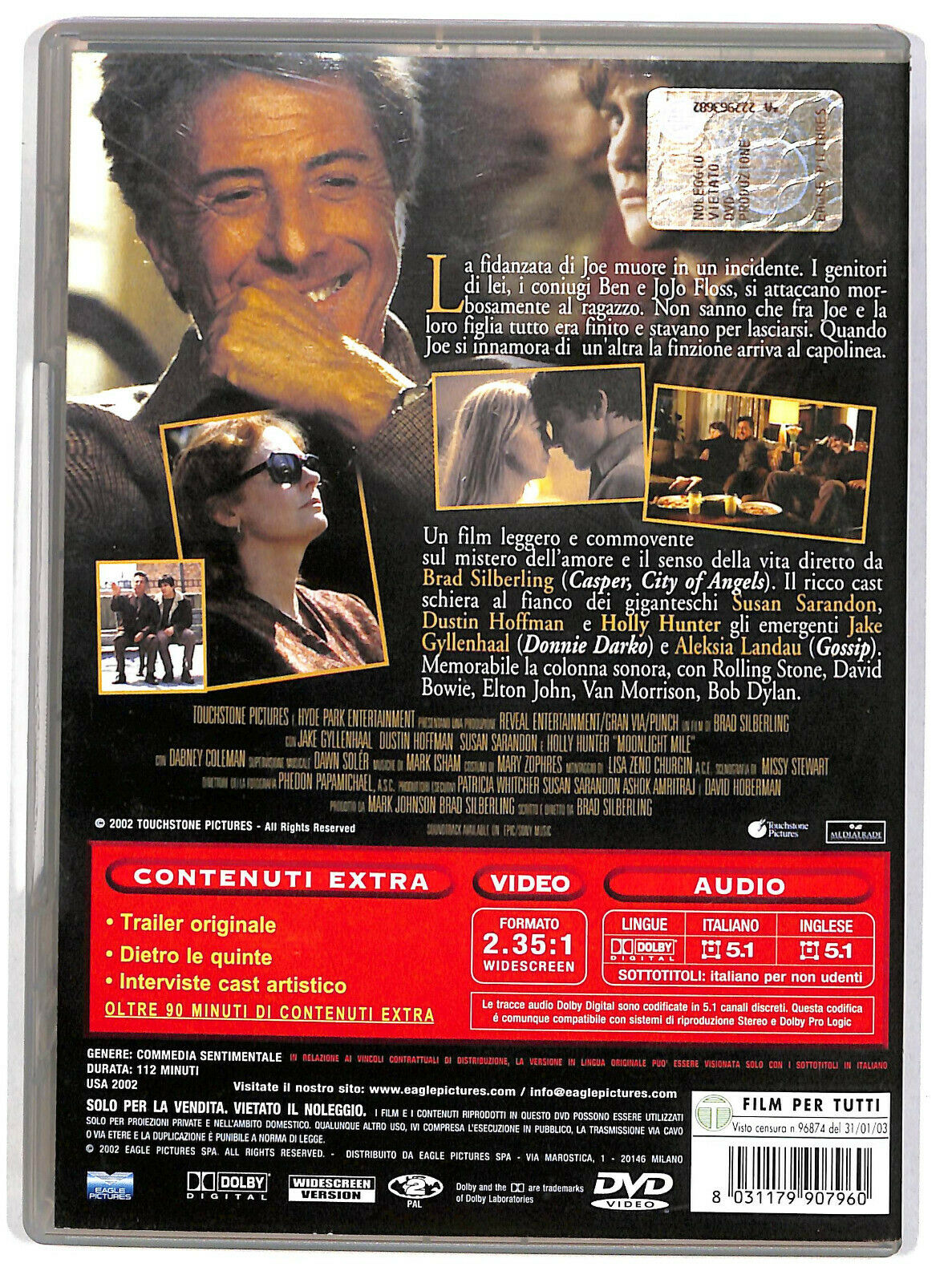 EBOND Moonlight Mile - Voglia Di Ricominciare DVD D604606