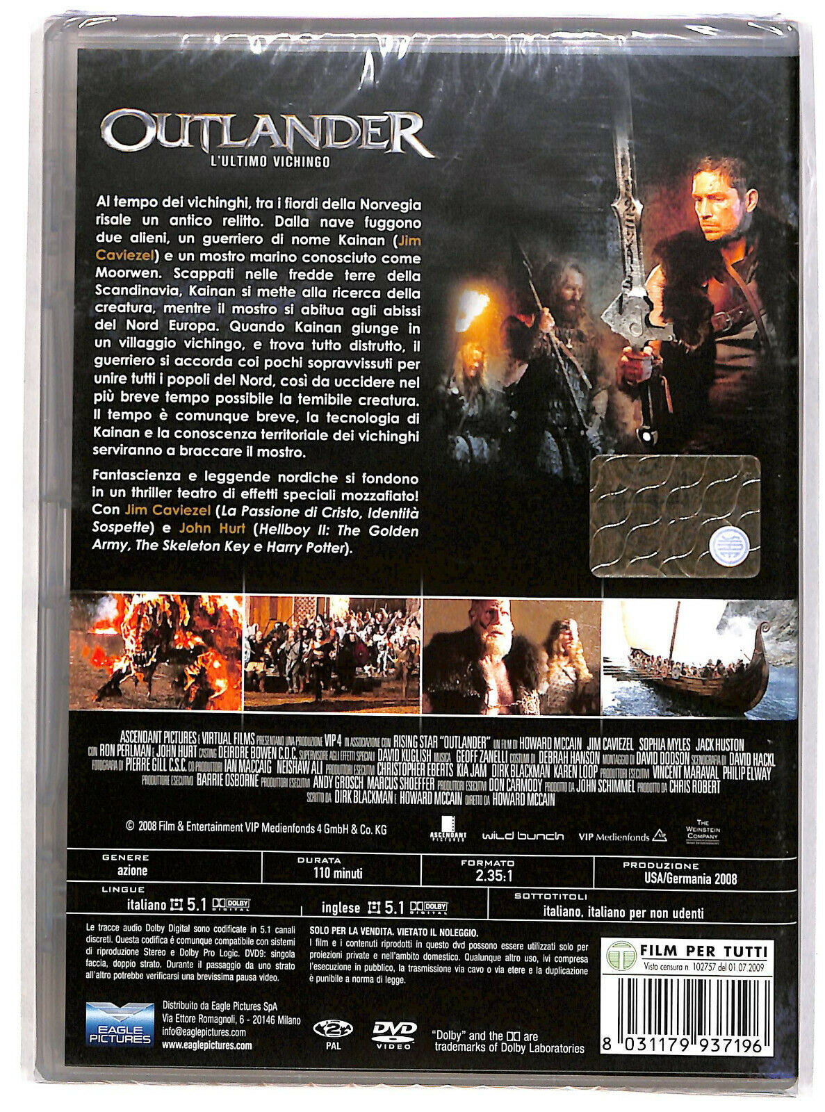 EBOND Outlander - L'ultimo Vichingo DVD D604640