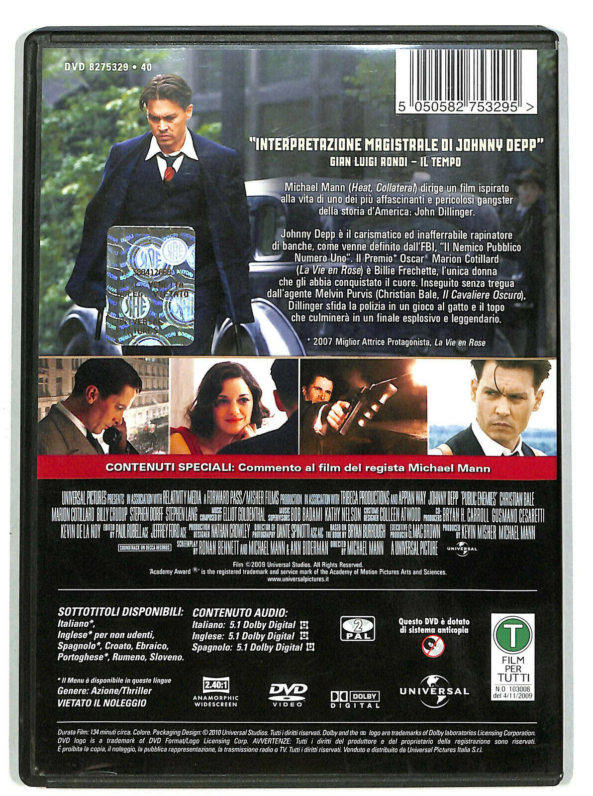 EBOND Nemico Pubblico - Public Enemies DVD D604708