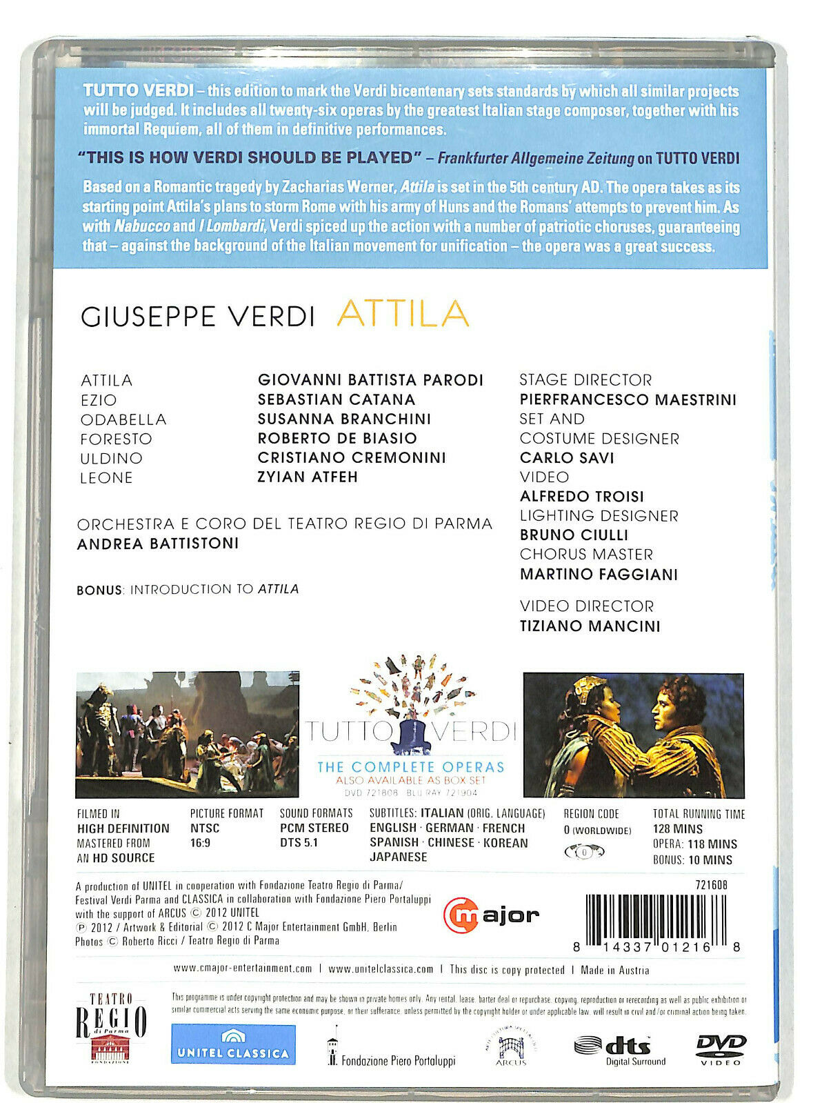 EBOND Attila DVD Editoriale D604718
