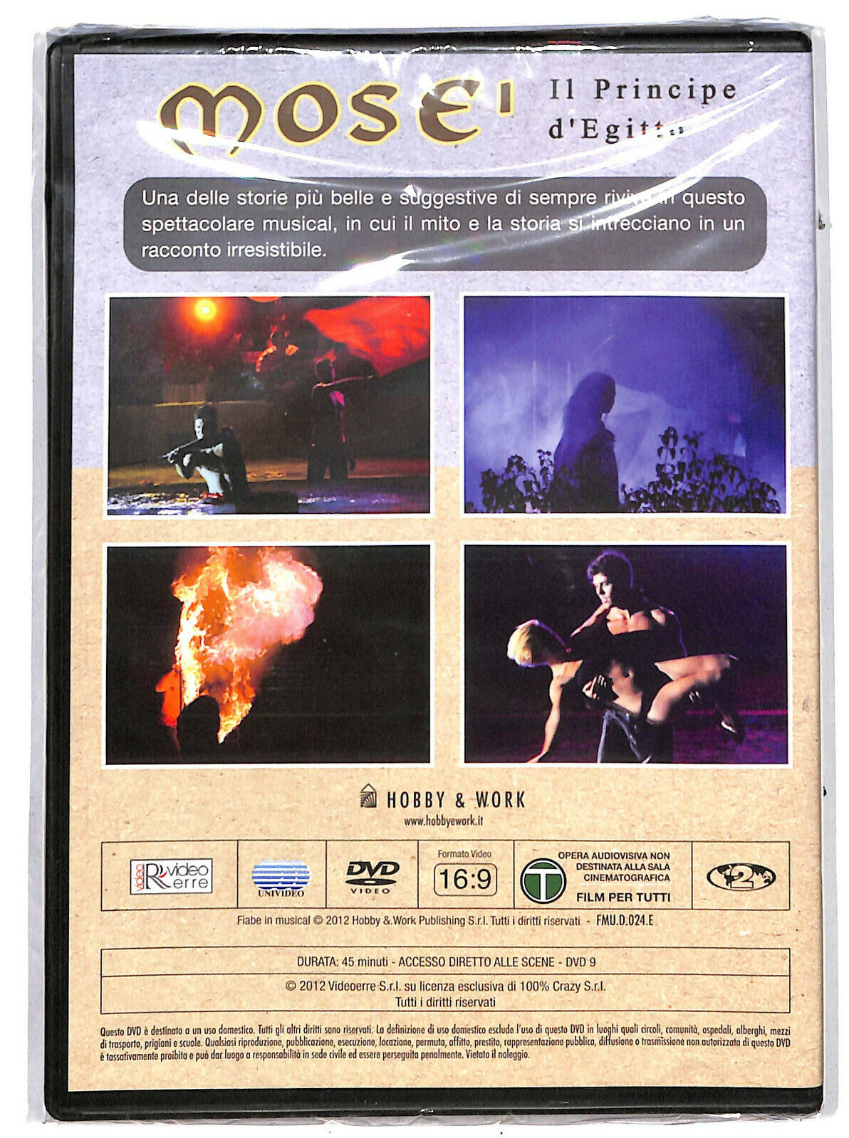 EBOND Mose' - Ilprincipe D'egitto DVD Editoriale D604913