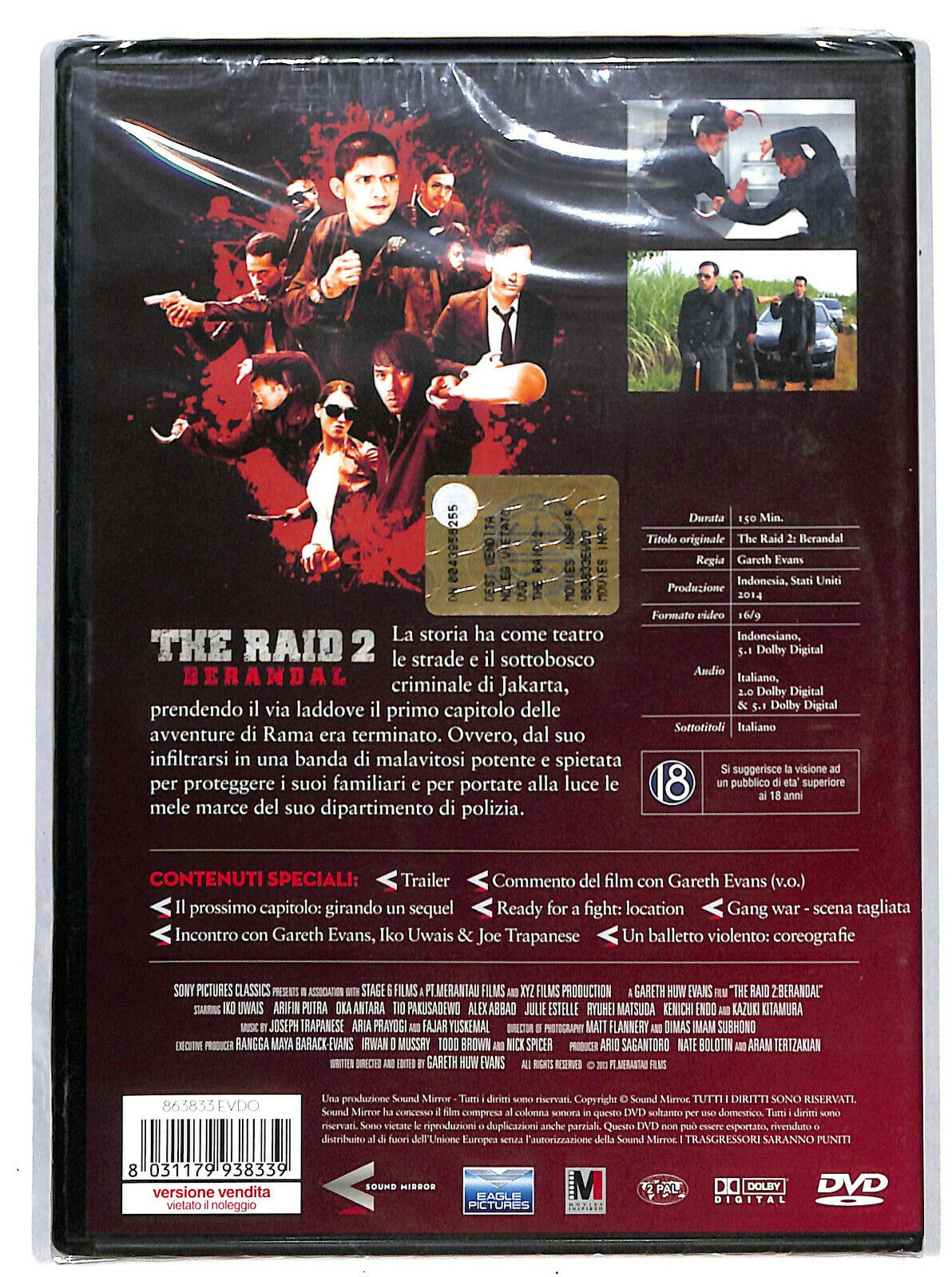 EBOND The Raid 2 DVD D605302