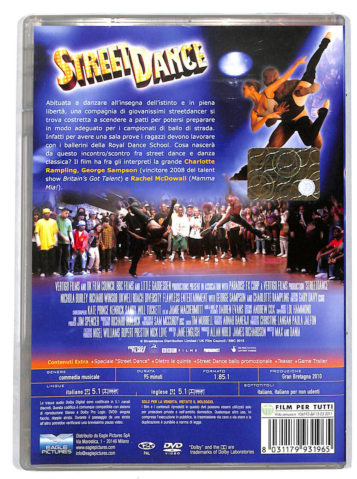 EBOND Street Dance DVD D605444