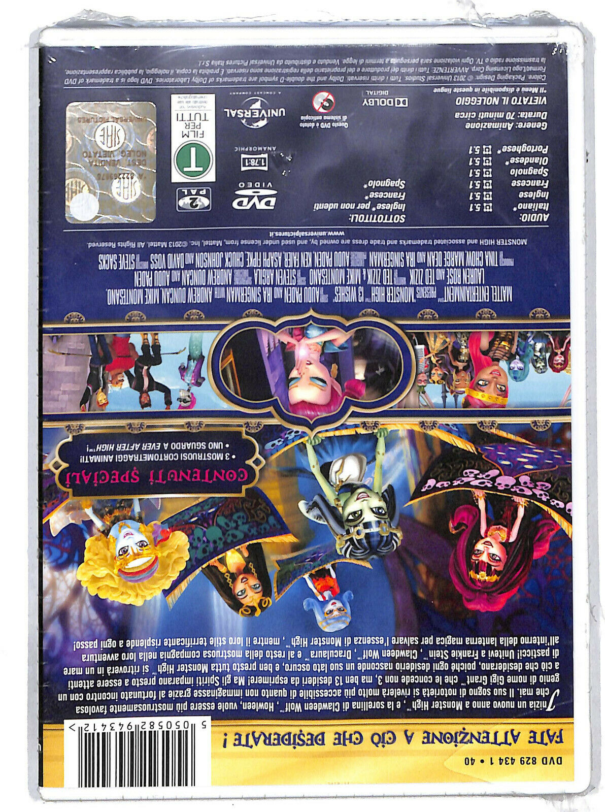 EBOND Monster Hight - 13 Desideri DVD D605736