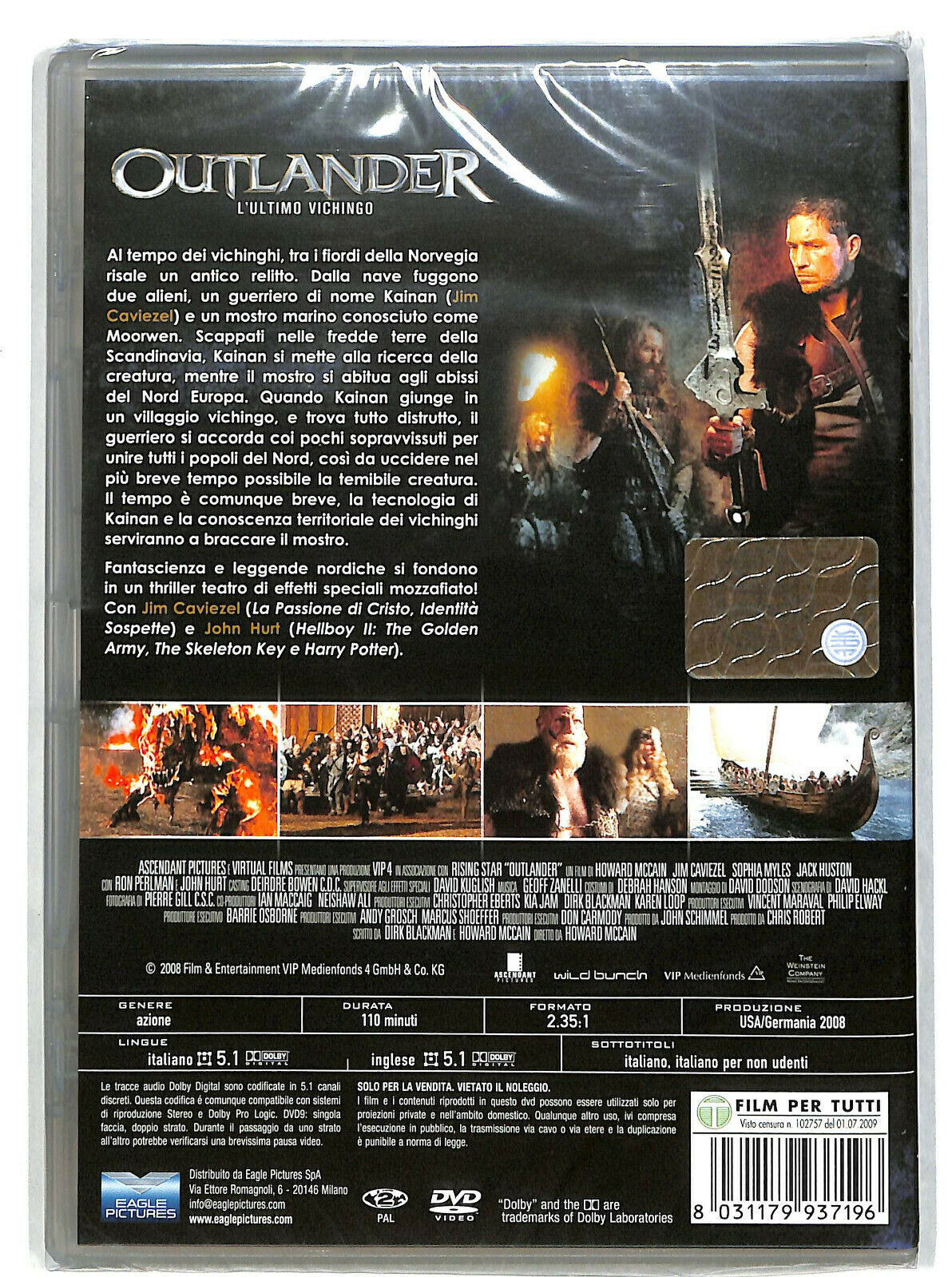 EBOND Outlander DVD D606005