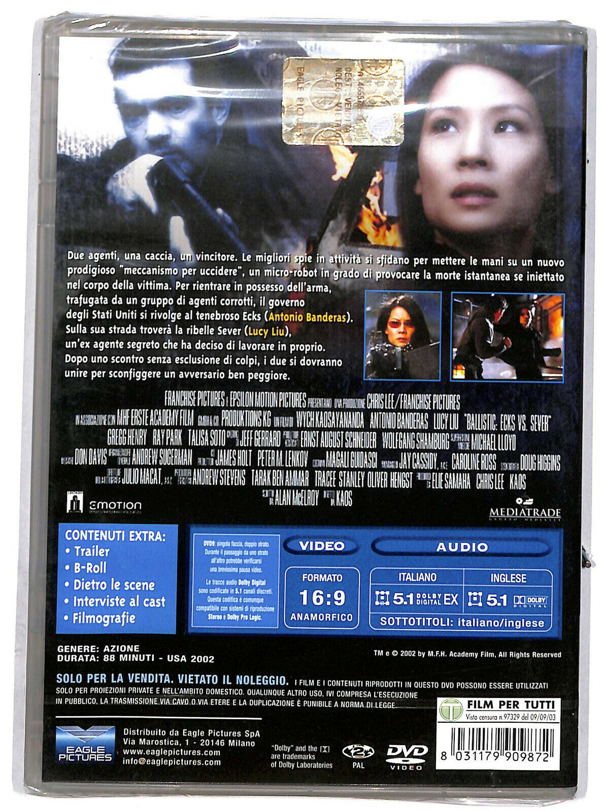 EBOND Ballistic DVD D606125
