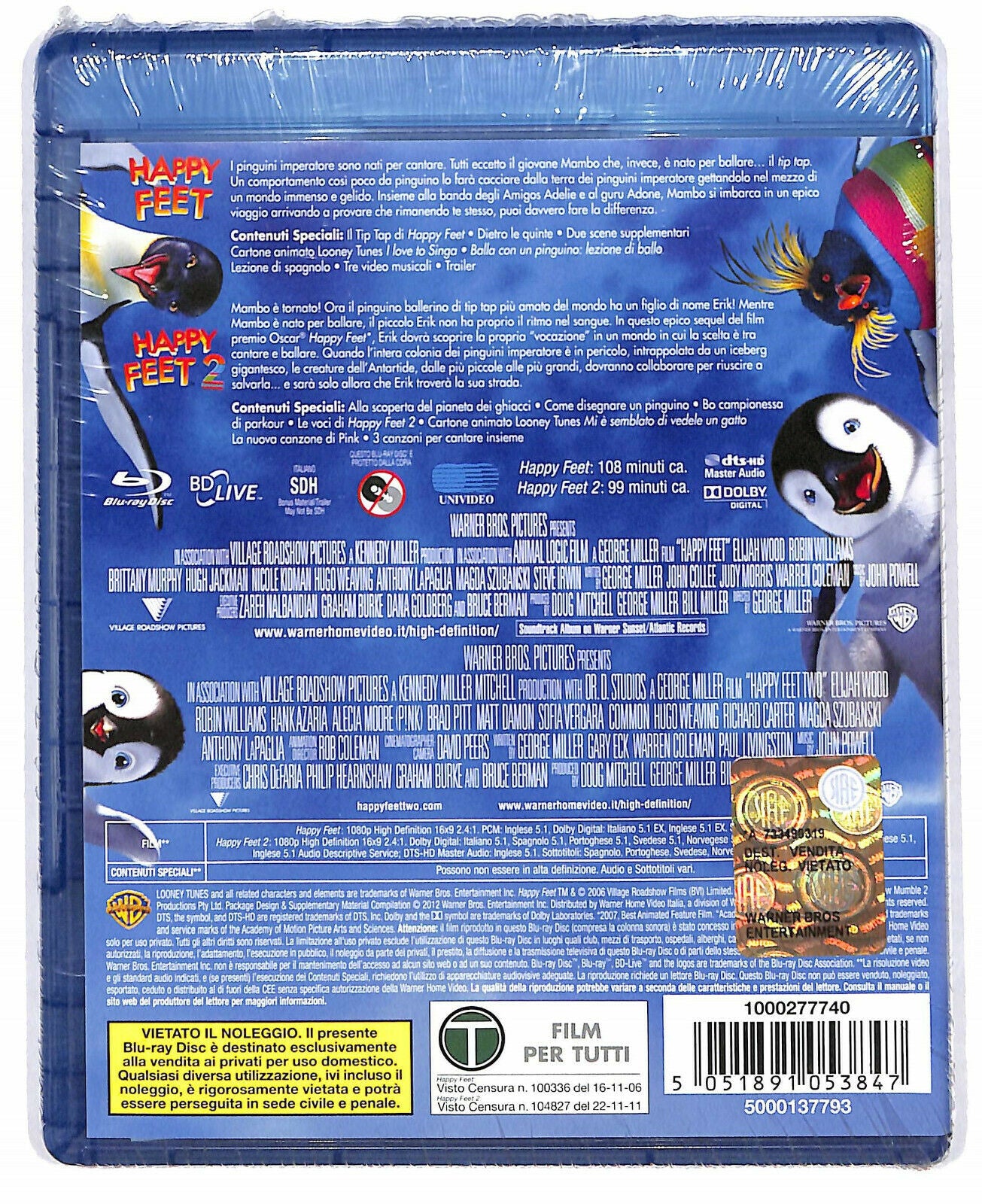 EBOND Happy Feet & Happy Feet 2 BLURAY D606301