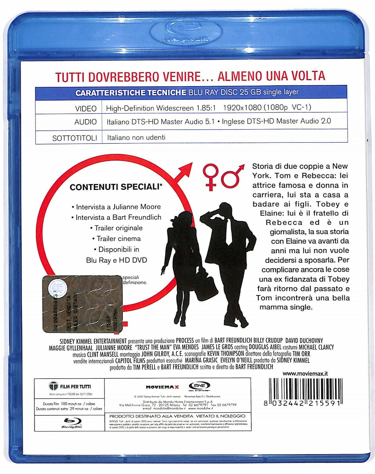 EBOND Uomini & Donne BLURAY D606402