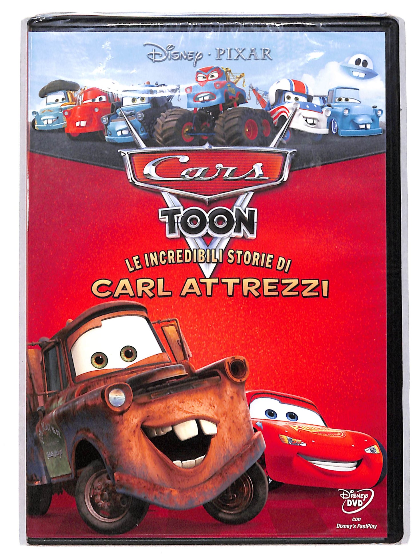 EBOND CARS TOON , LE INCREDIBILI STORIE DI CARL ATTREZZI DVD D607240