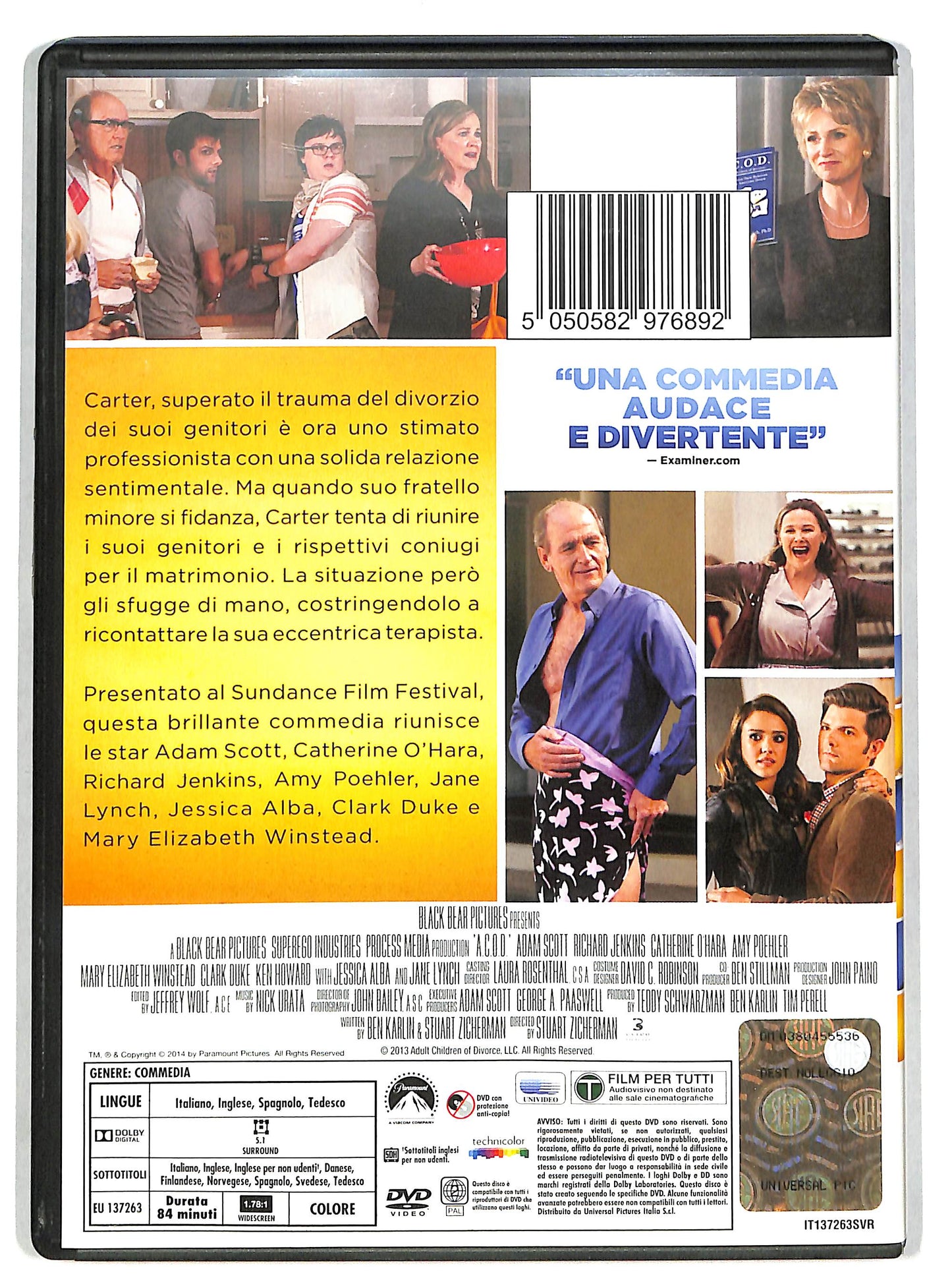 EBOND ACOD Adulti Complessati Originati da Divorzio Ex Noleggio DVD D607412