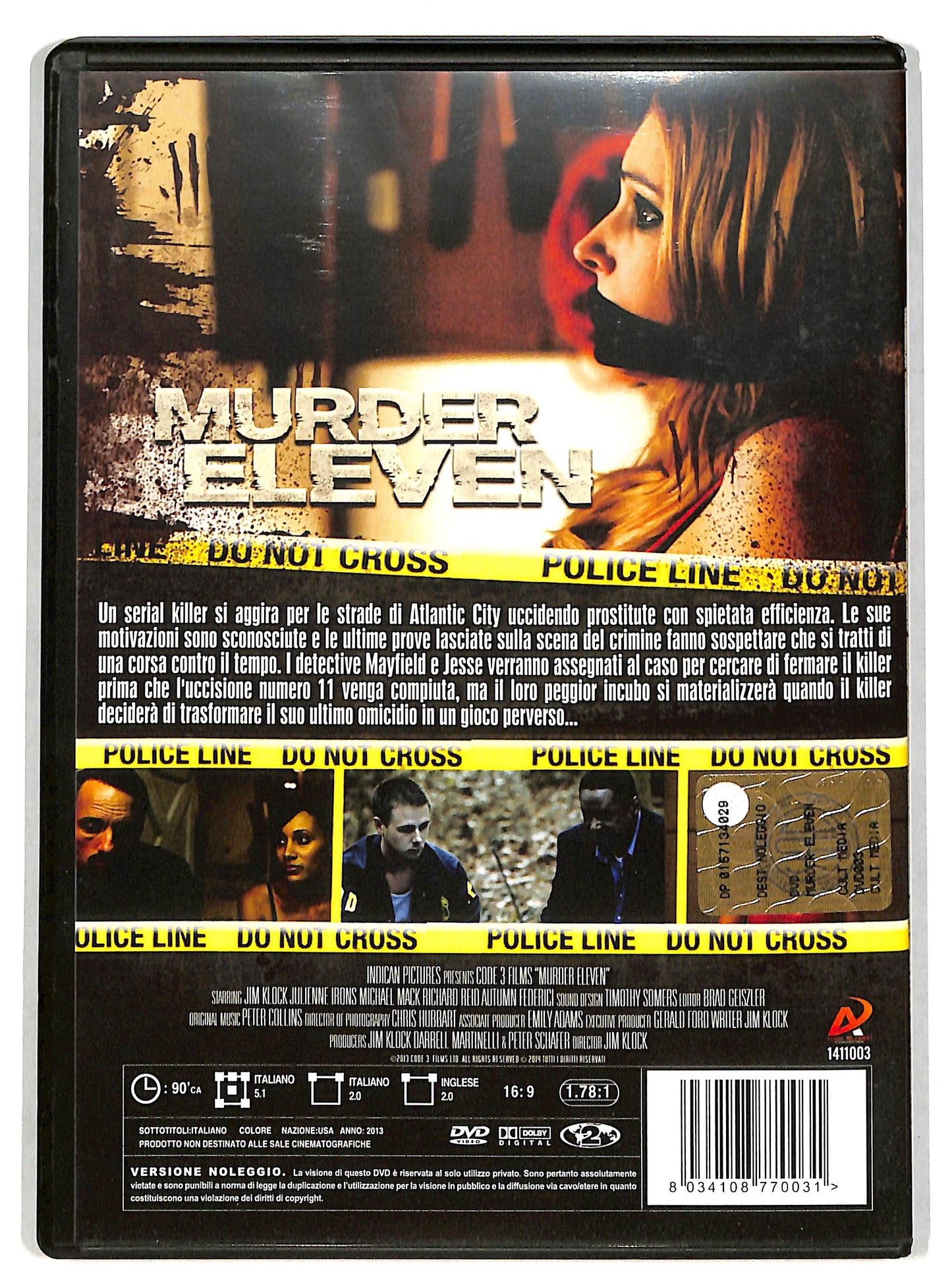 EBOND Murder Eleven Ex Noleggio DVD D607419