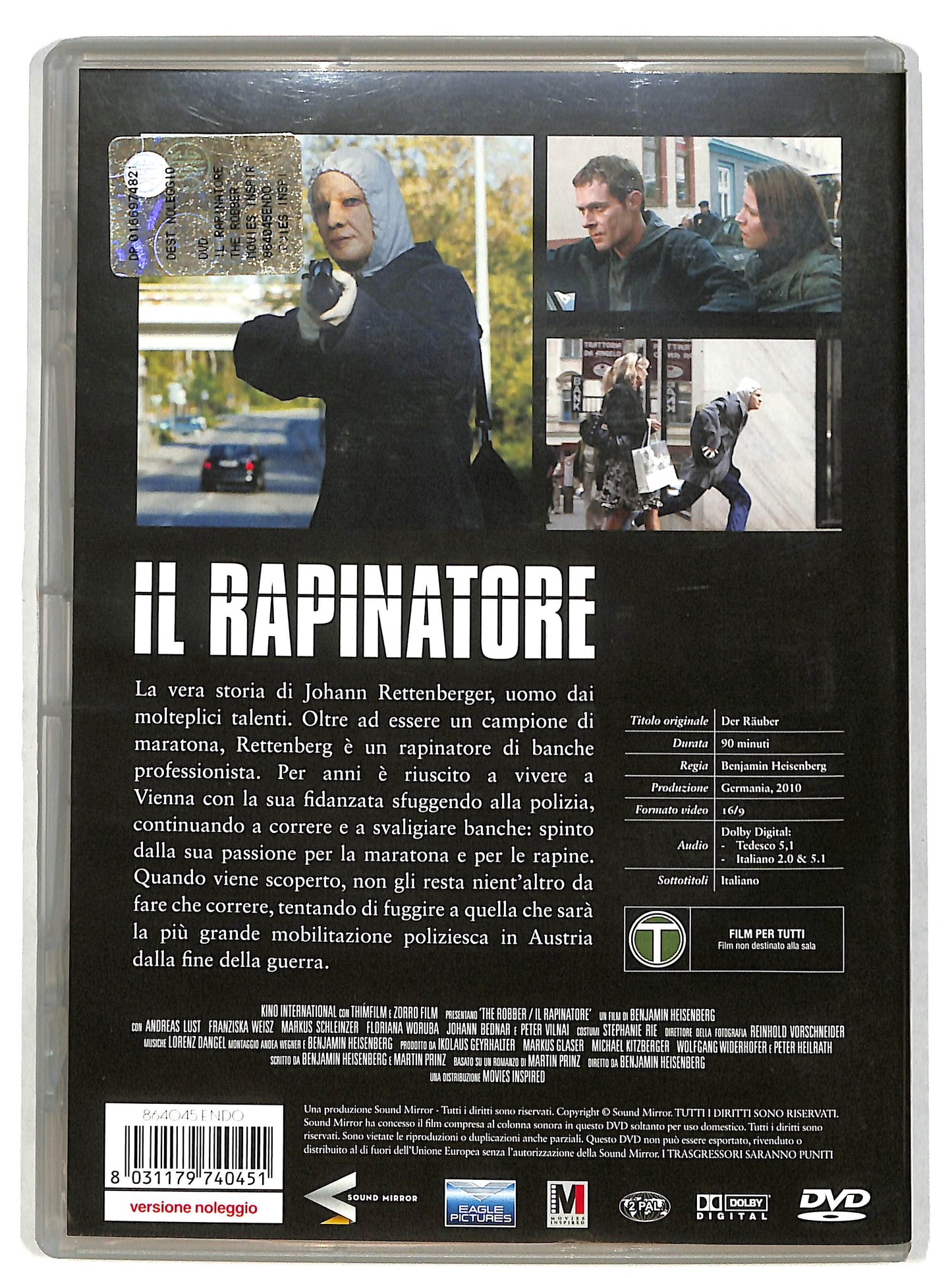 EBOND Il Rapinatore Ex Noleggio DVD D607426