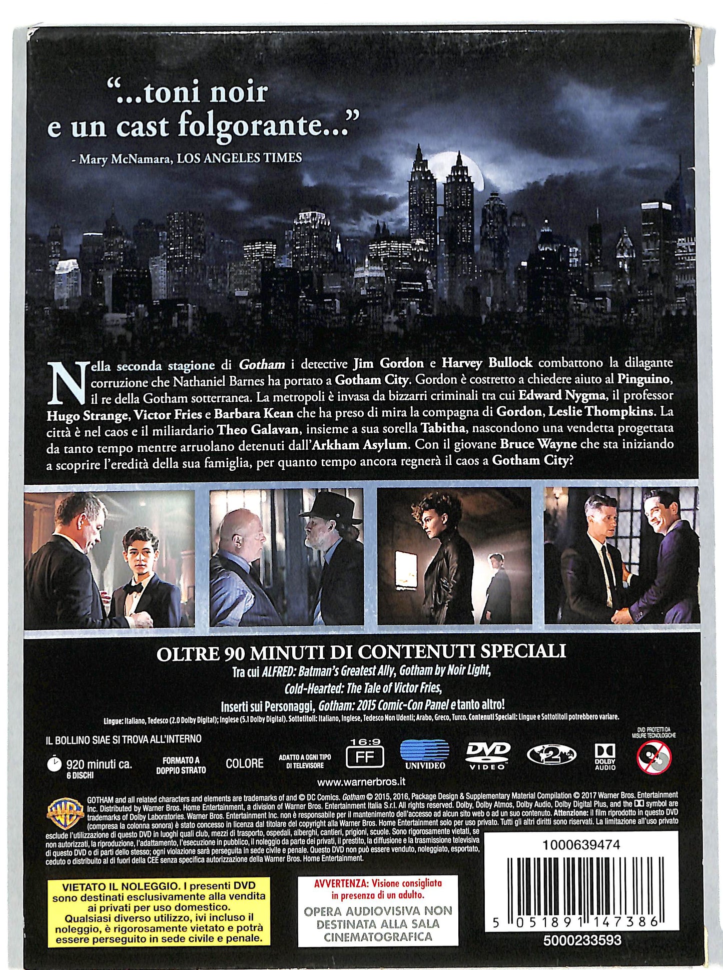 EBOND Gotham - Stagione 02- 6 DVD D607442