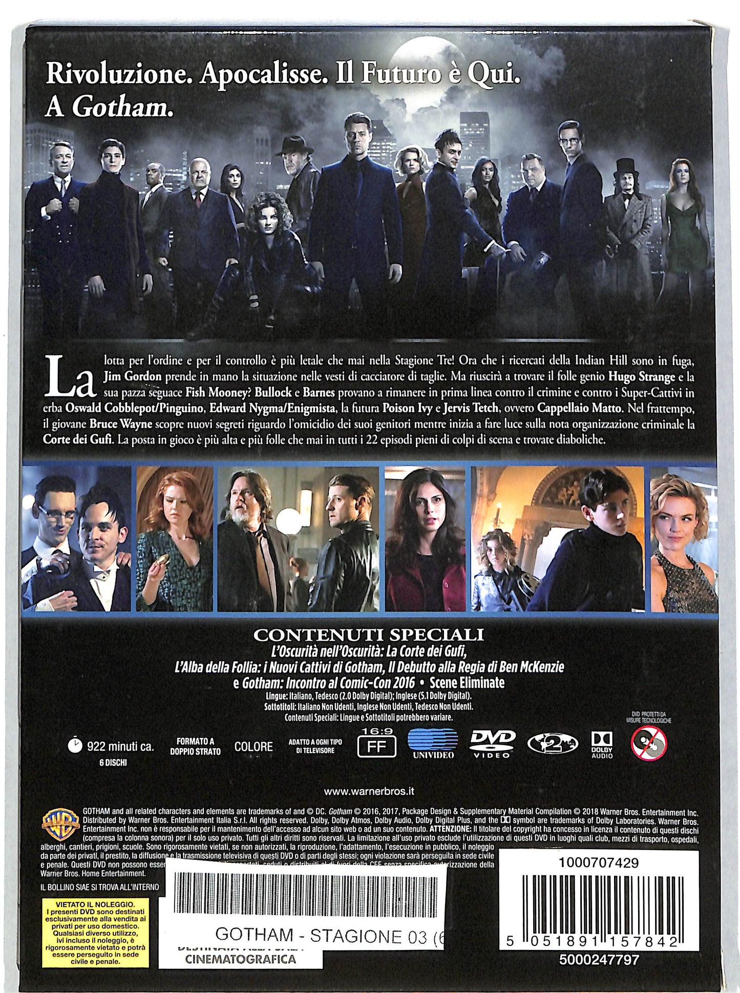 EBOND Gotham - Stagione 03- 6 DVD D607443