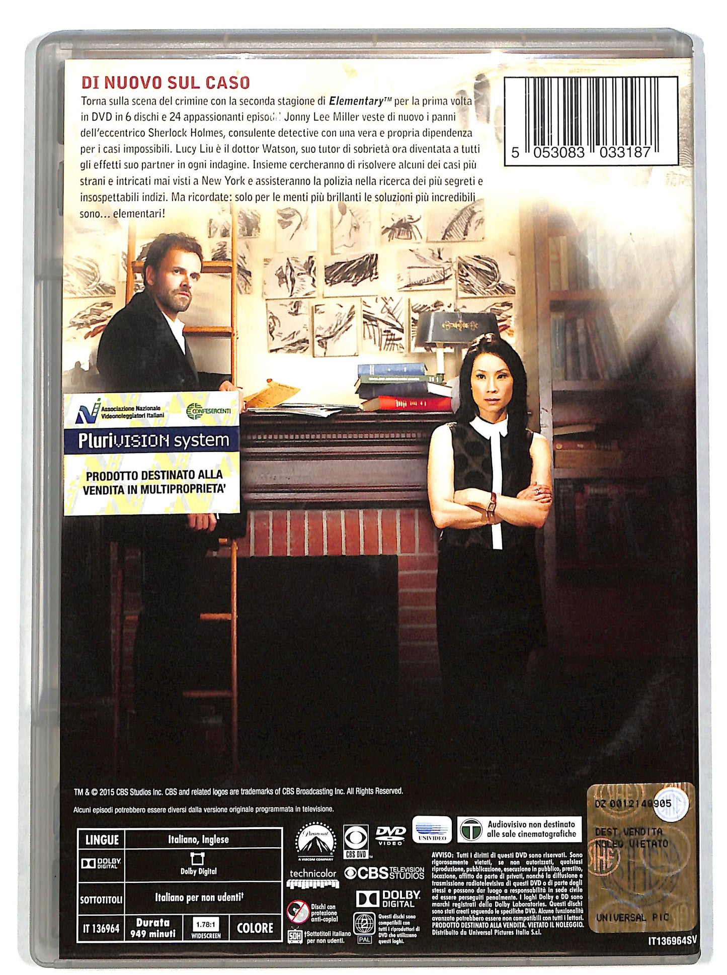 EBOND Elementary - Stagione 02- 6 DVD D607453