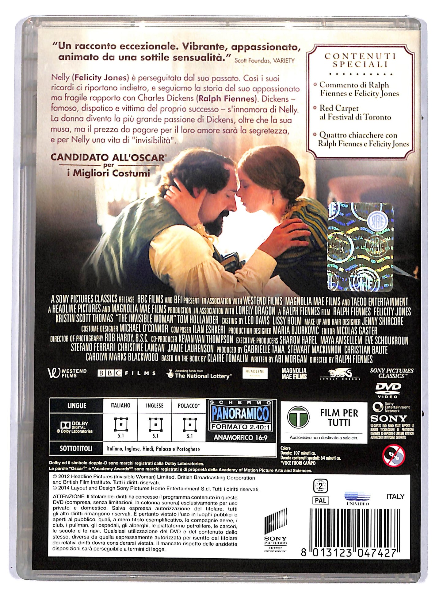EBOND The Invisible Woman – EX NOLEGGIO DVD D607507