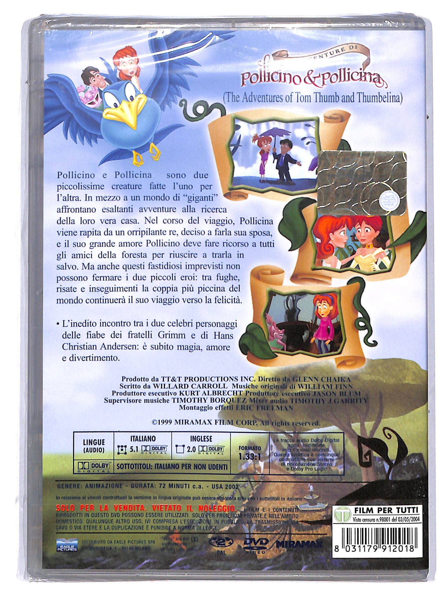 EBOND Le Avventure Di Pollicino E Pollicina DVD D607628