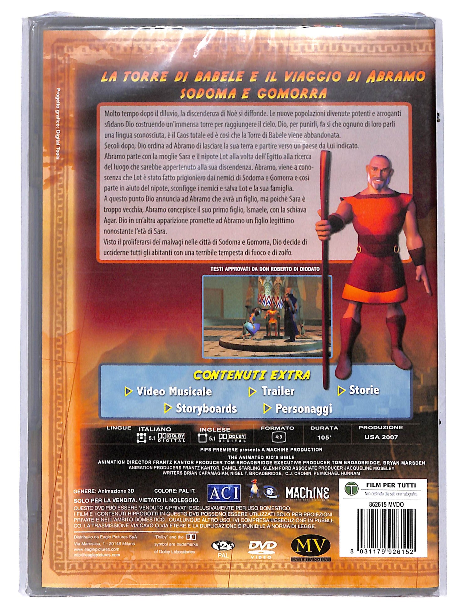 EBOND La Bibbia Animata In 3 D DVD D607629