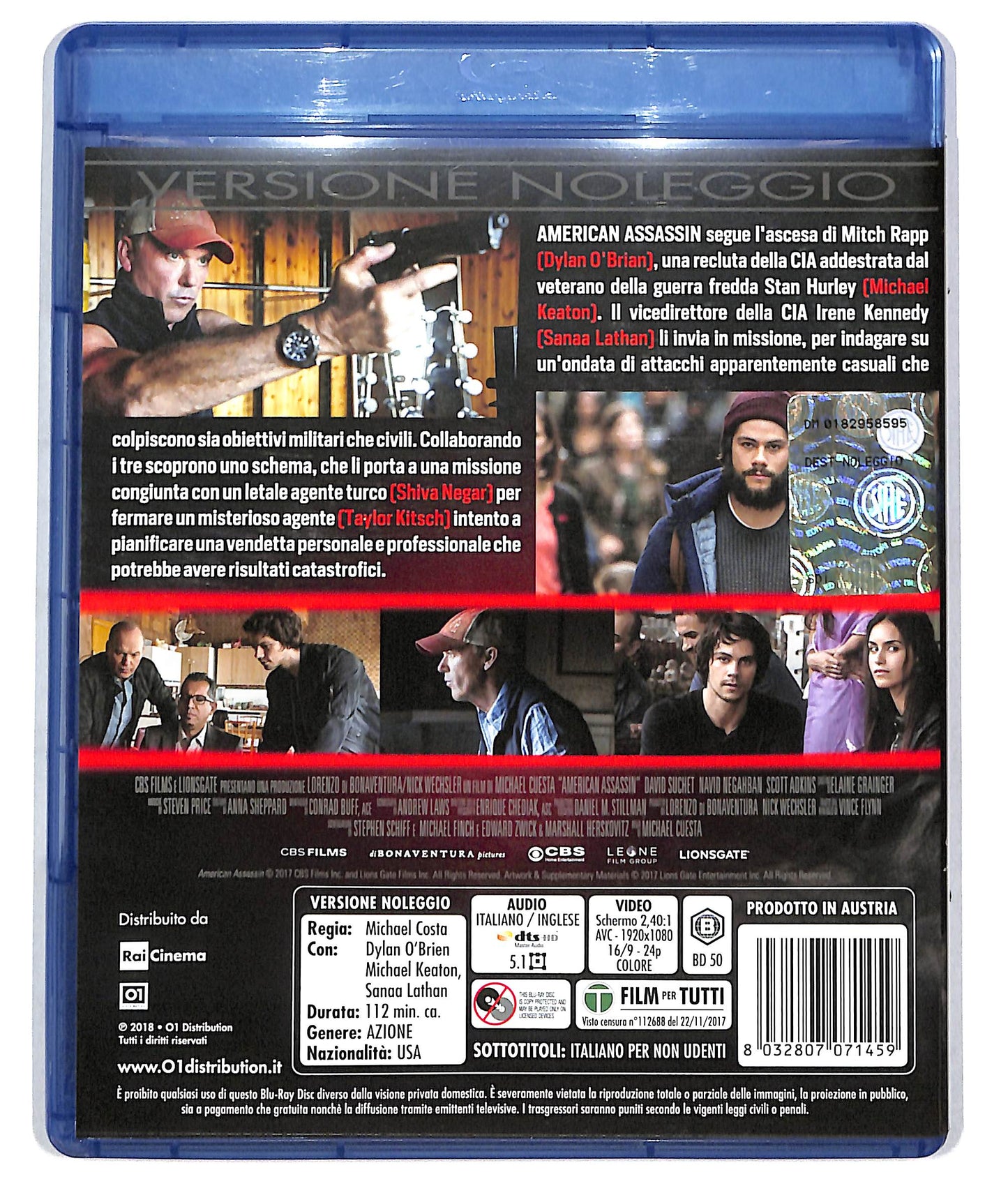 EBOND American Assassin Ex Noleggio BLURAY D608807
