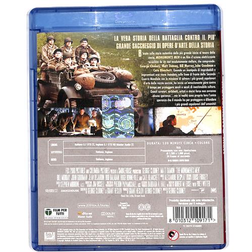 EBOND monuments men BLURAY - EX NOLEGGIO BLURAY D608779