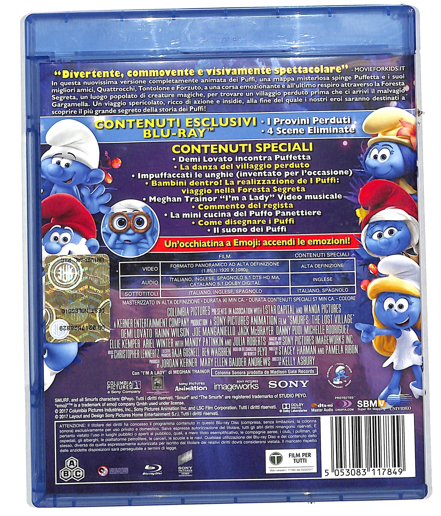 EBOND I Puffi (film) Noleggio BLURAY D609855