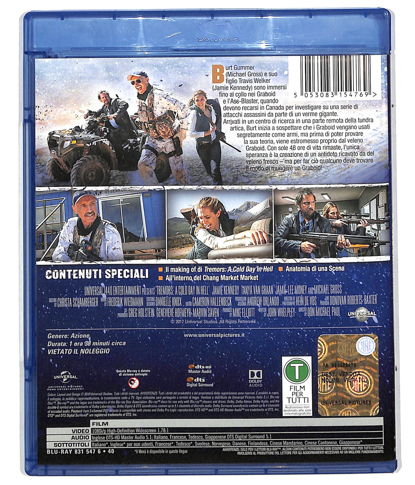 EBOND Tremors: A Cold Day in Hell BLURAY D609861