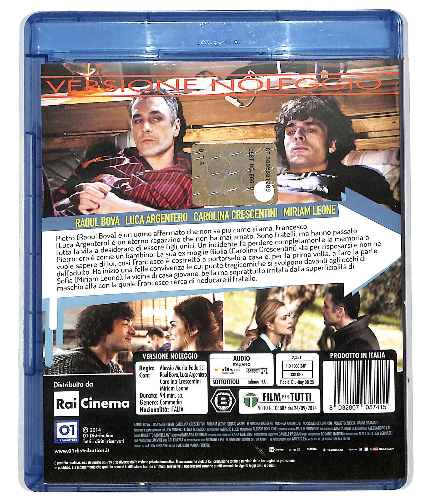 EBOND Fratelli unici Noleggio BLURAY D609873