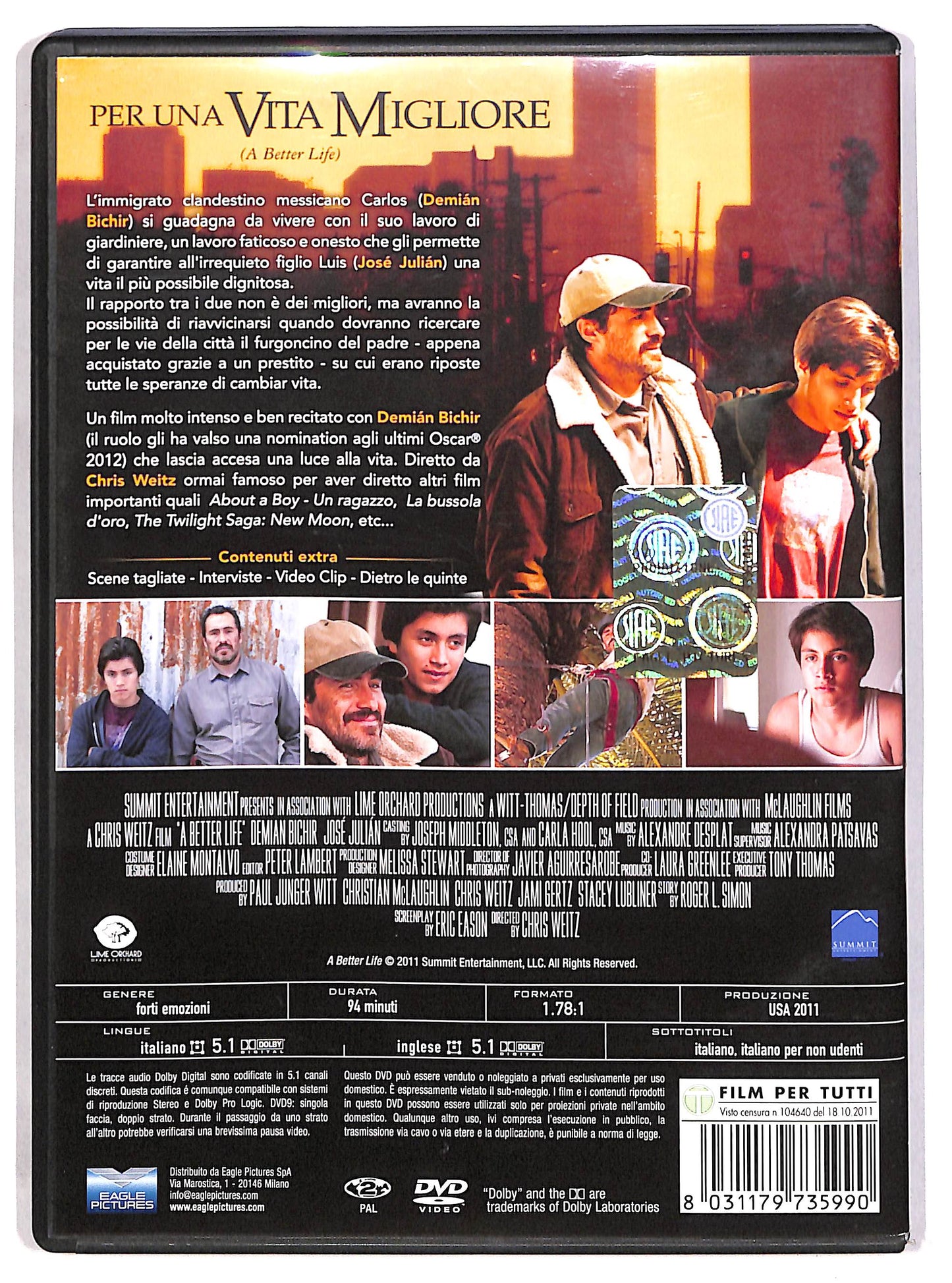 EBOND Per una Vita Migliore Noleggio DVD D610136