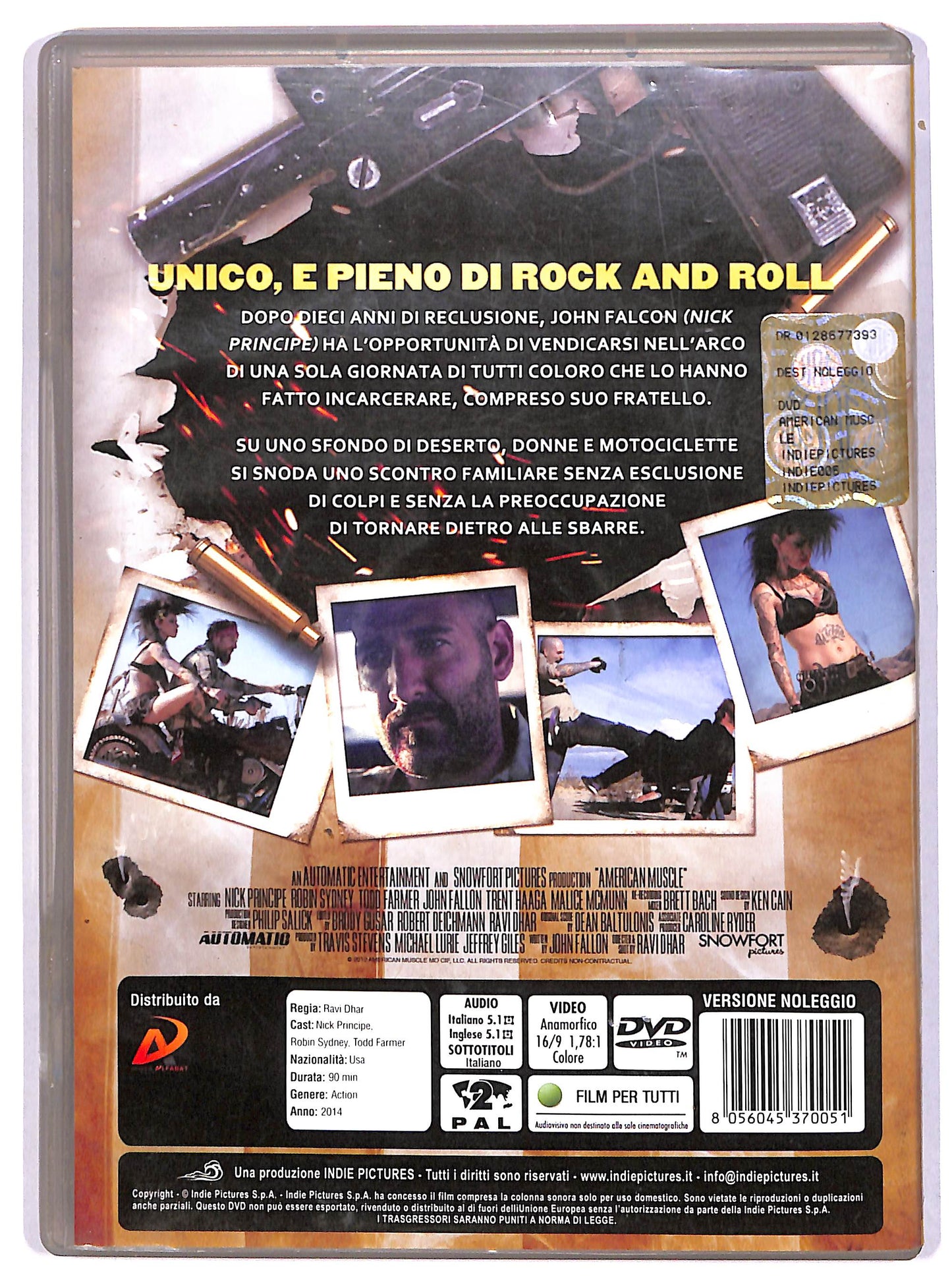 EBOND American Muscle - Chi Sbaglia Paga. Noleggio DVD D610336