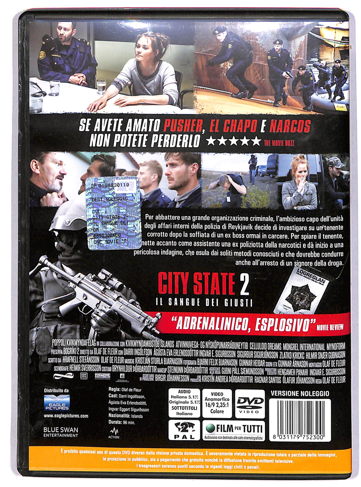 EBOND City State 2 - Il Sangue dei Giusti Noleggio DVD D610625