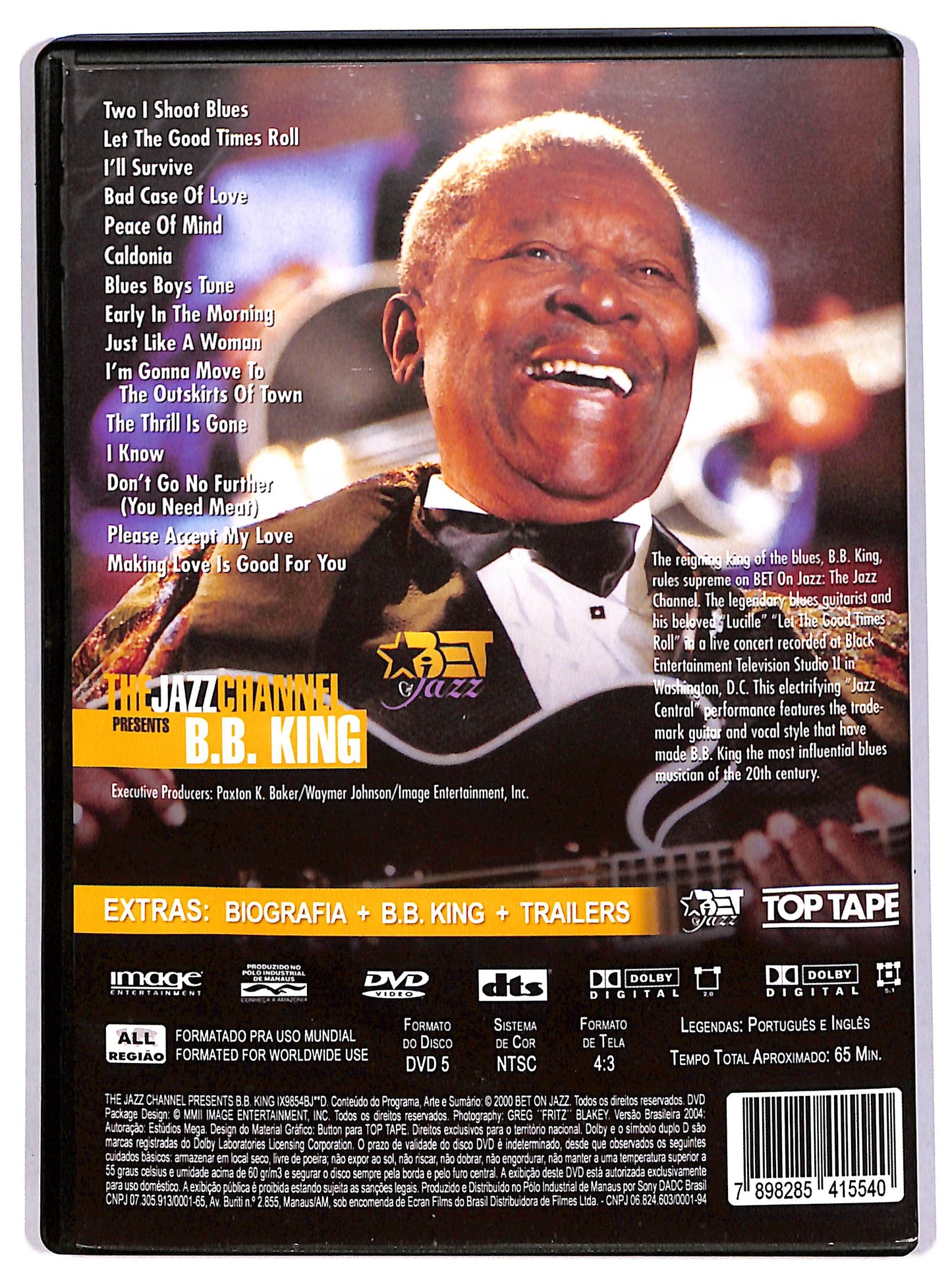 EBOND B.B. King – The Jazz Channel Presents B.B. King DVD D610645