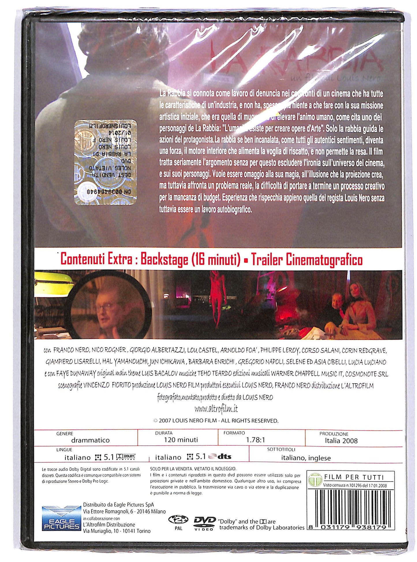 EBOND La Rabbia DVD D611056