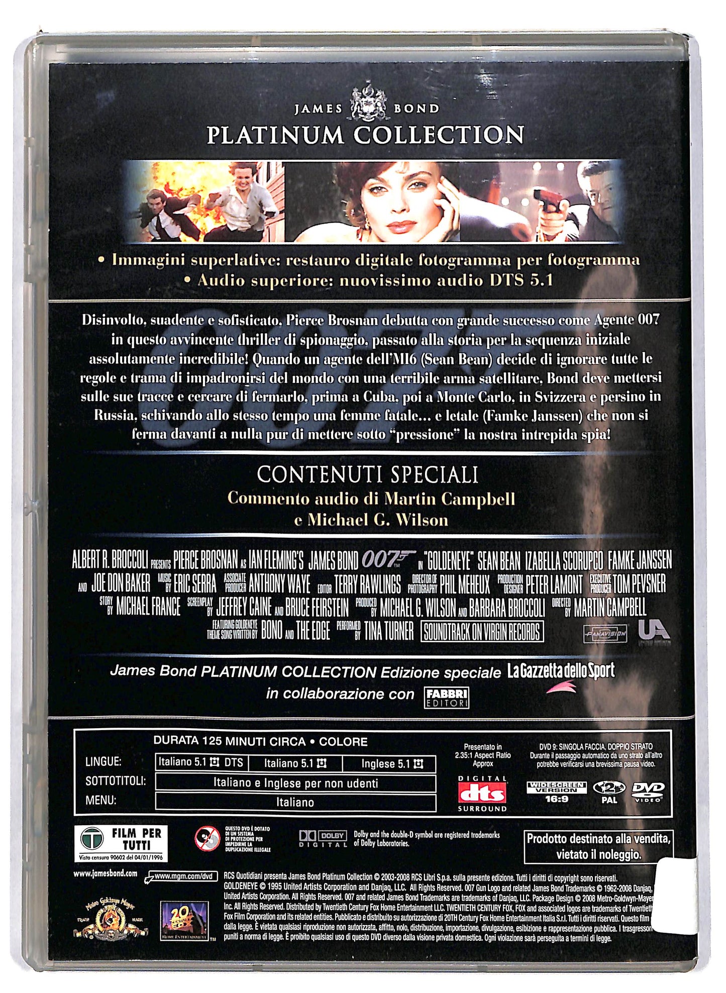 EBOND 007 - GoldenEye EDITORIALE DVD D613122