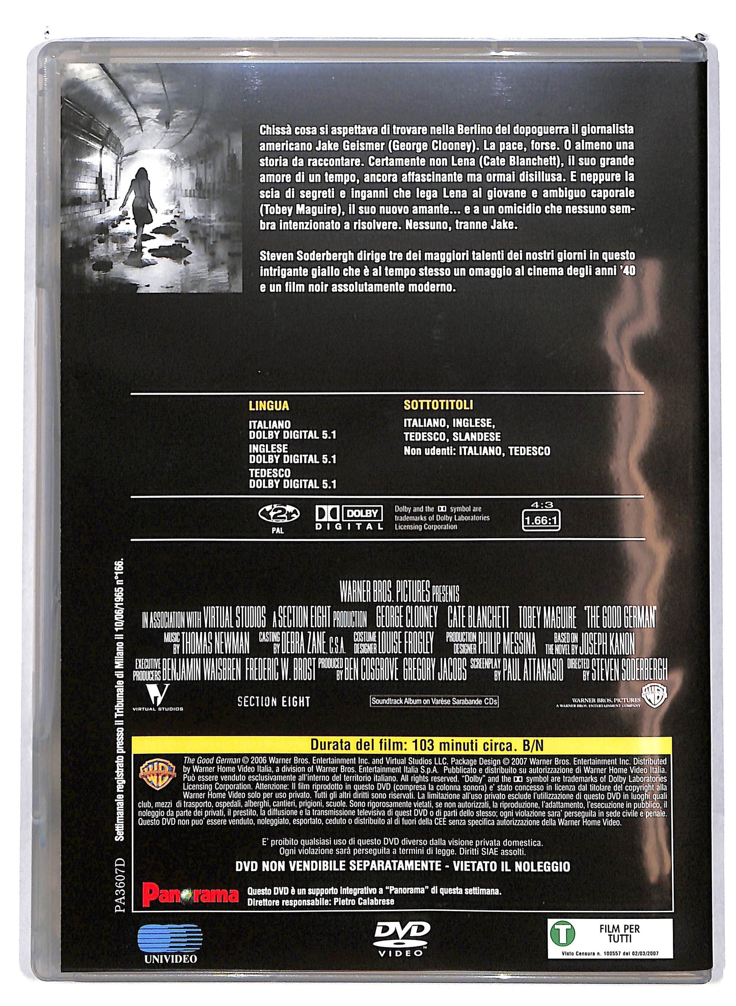 EBOND Intrigo a Berlino EDITORIALE DVD D613134