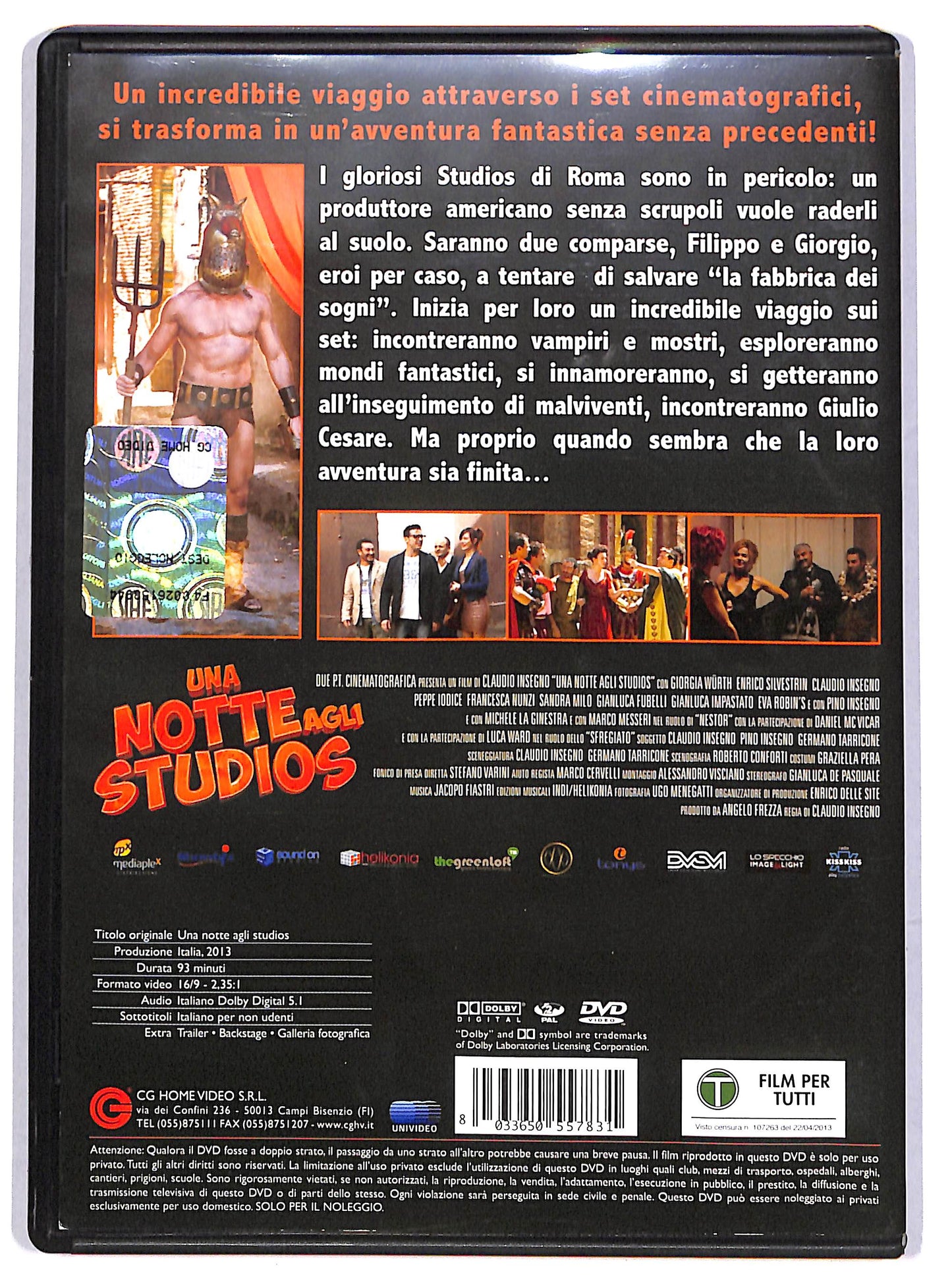 EBOND Una notte agli Studios Noleggio DVD D613341