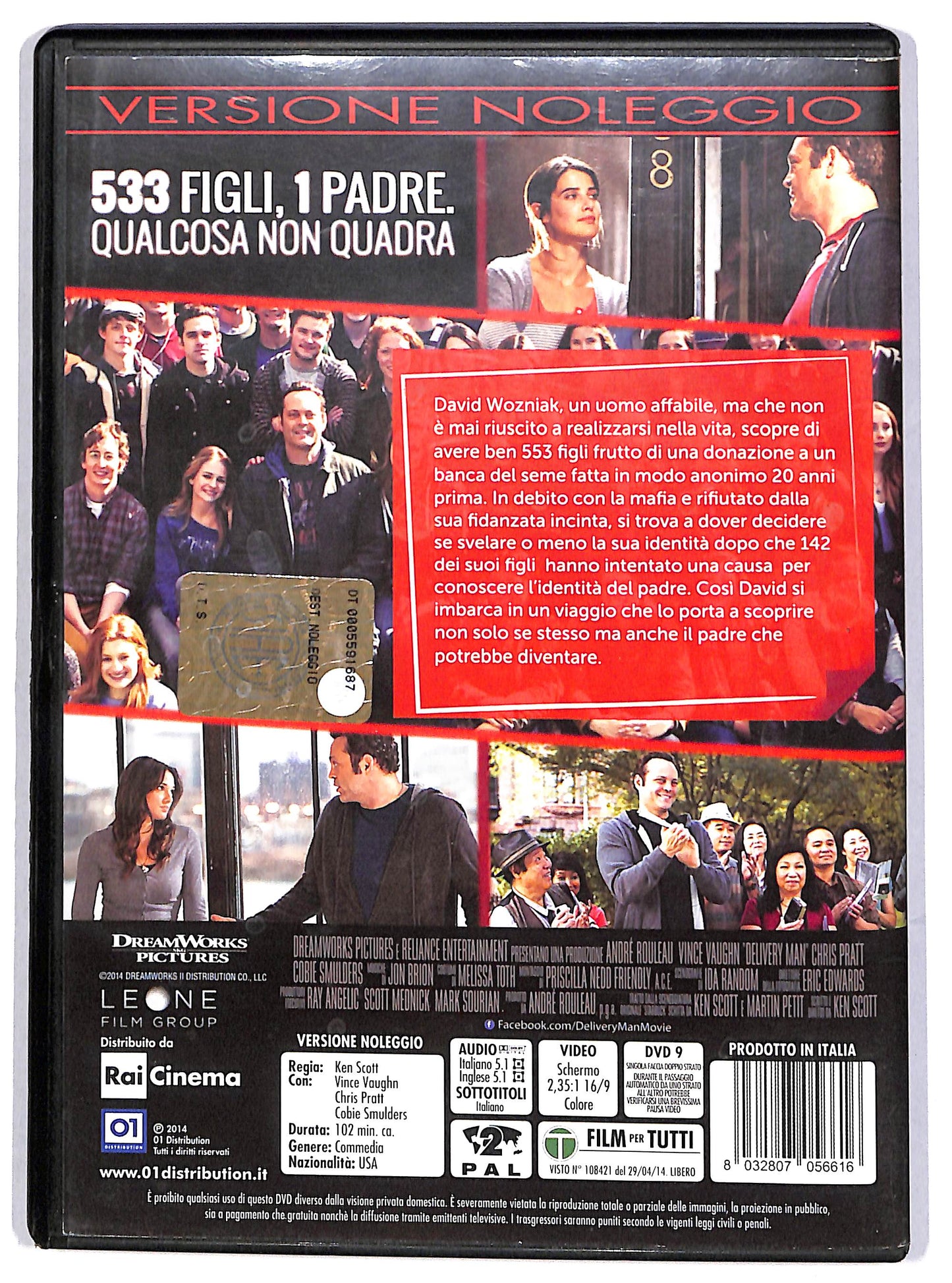 EBOND Delivery Man Noleggio DVD D613514