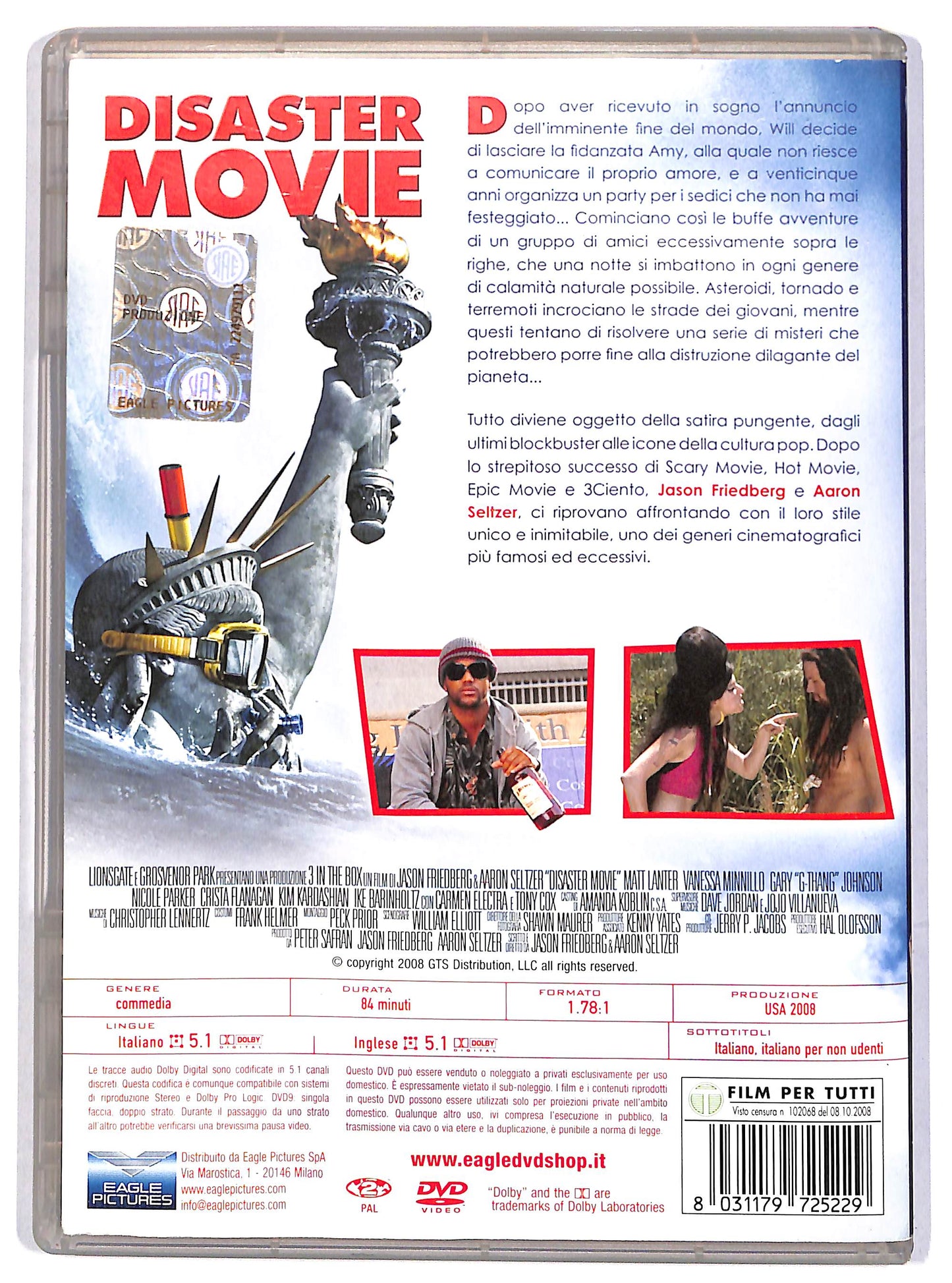 EBOND Disaster Movie DVD D613539