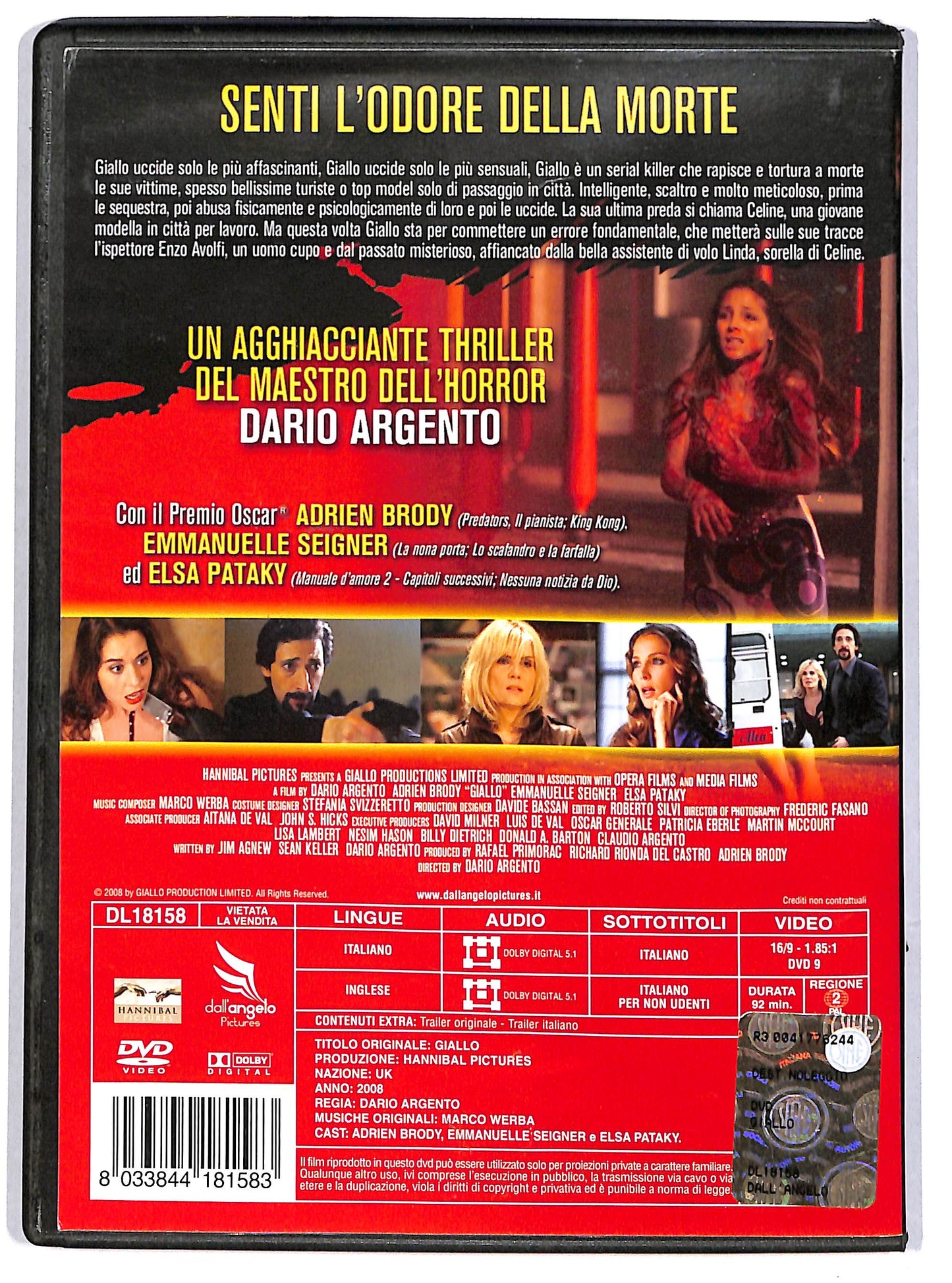 EBOND Giallo Noleggio DVD D613656