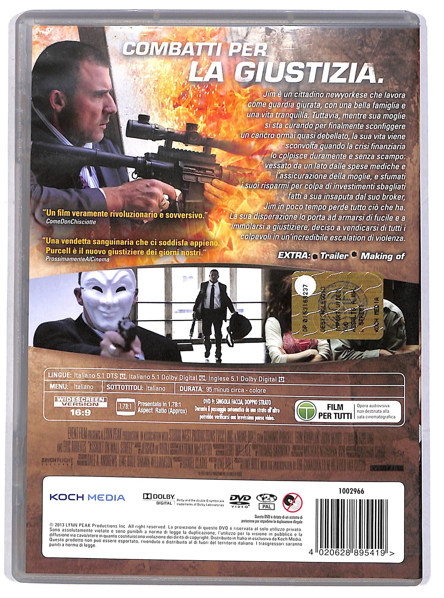 EBOND Assalto a Wall Street Noleggio DVD D613704