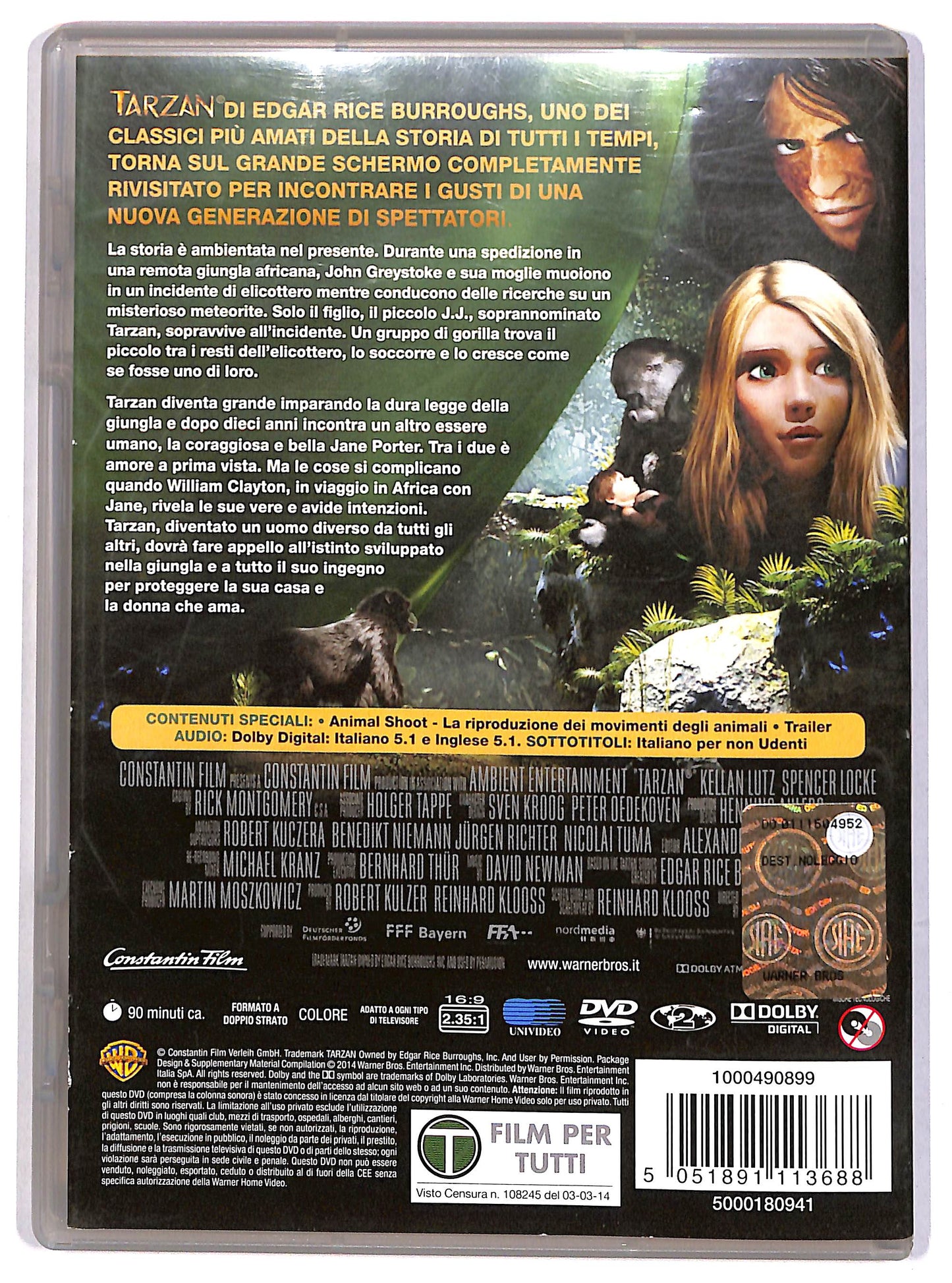 EBOND Tarzan Noleggio DVD D613807