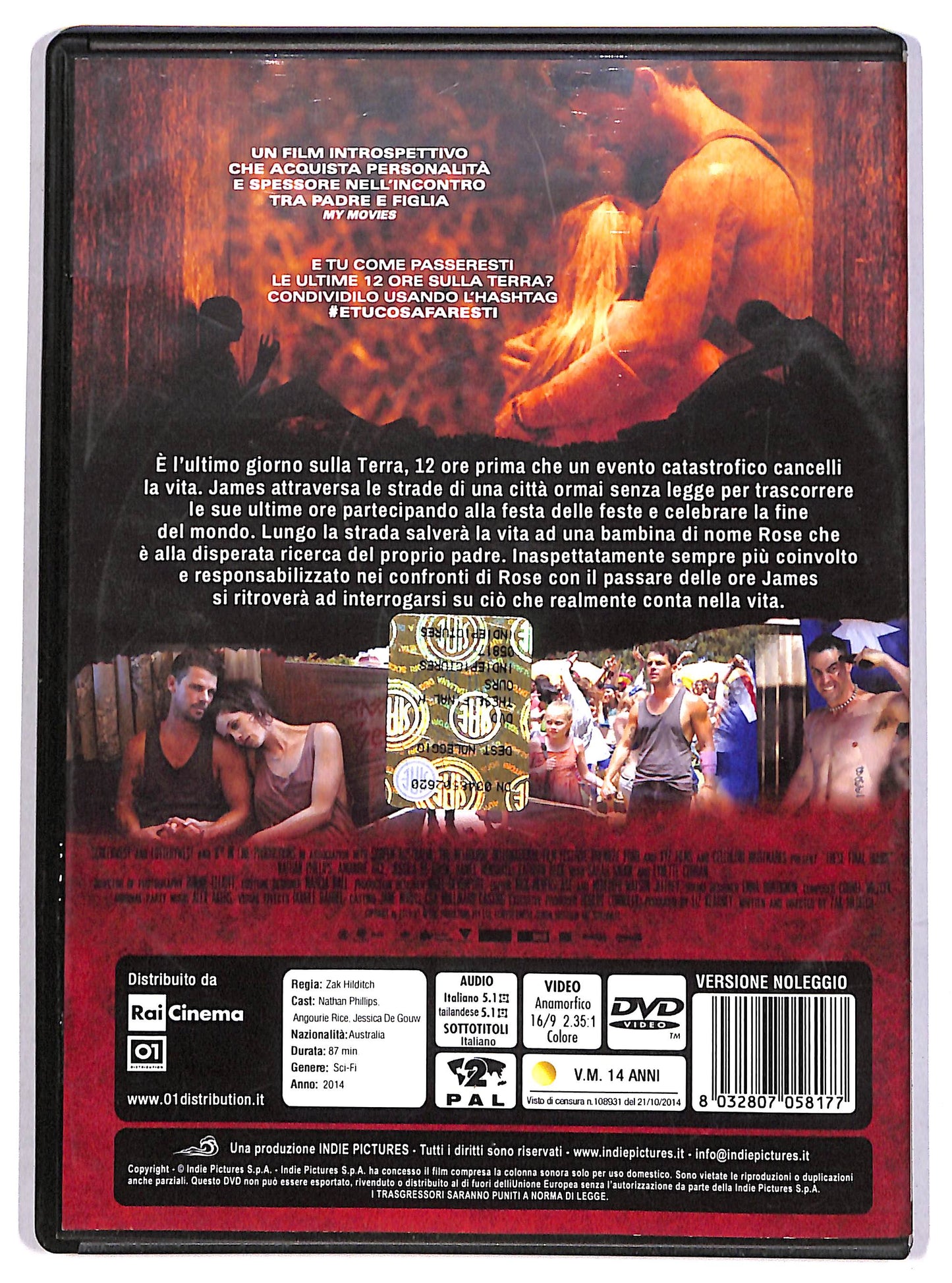 EBOND These Final Hours Noleggio DVD D613814