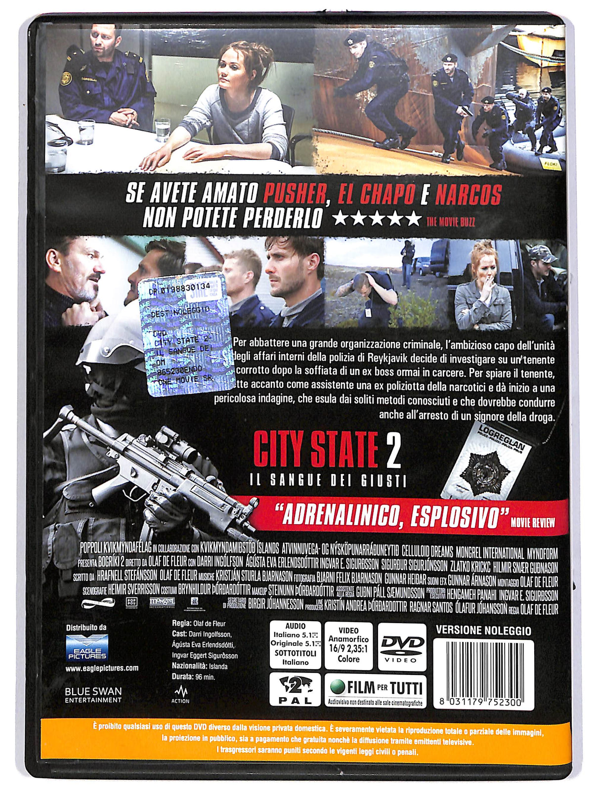 EBOND City State 2 - Il sangue dei giusti Noleggio DVD D614212
