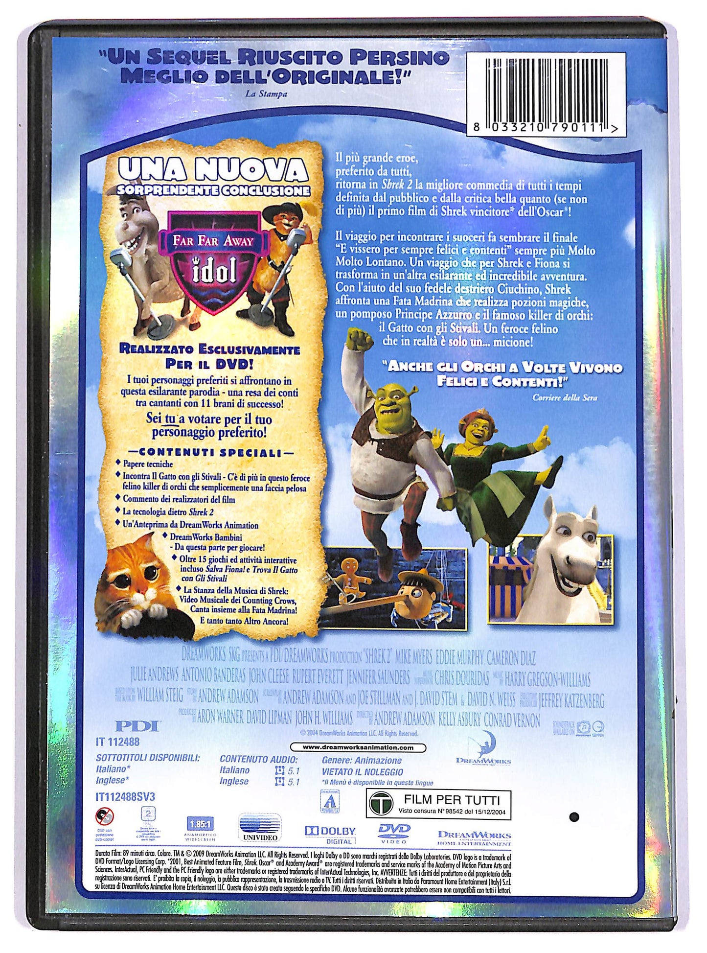 EBOND Shrek 2 DVD D614325