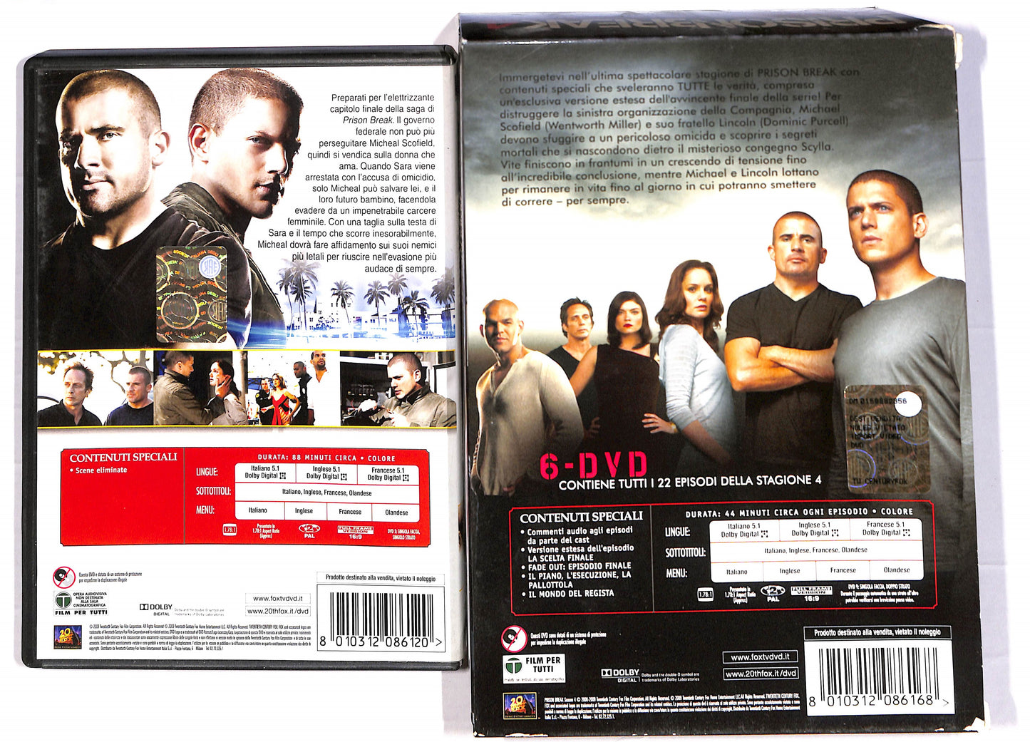EBOND Prison Break - Stagione 4 + Final Break Slipcase DVD D614337