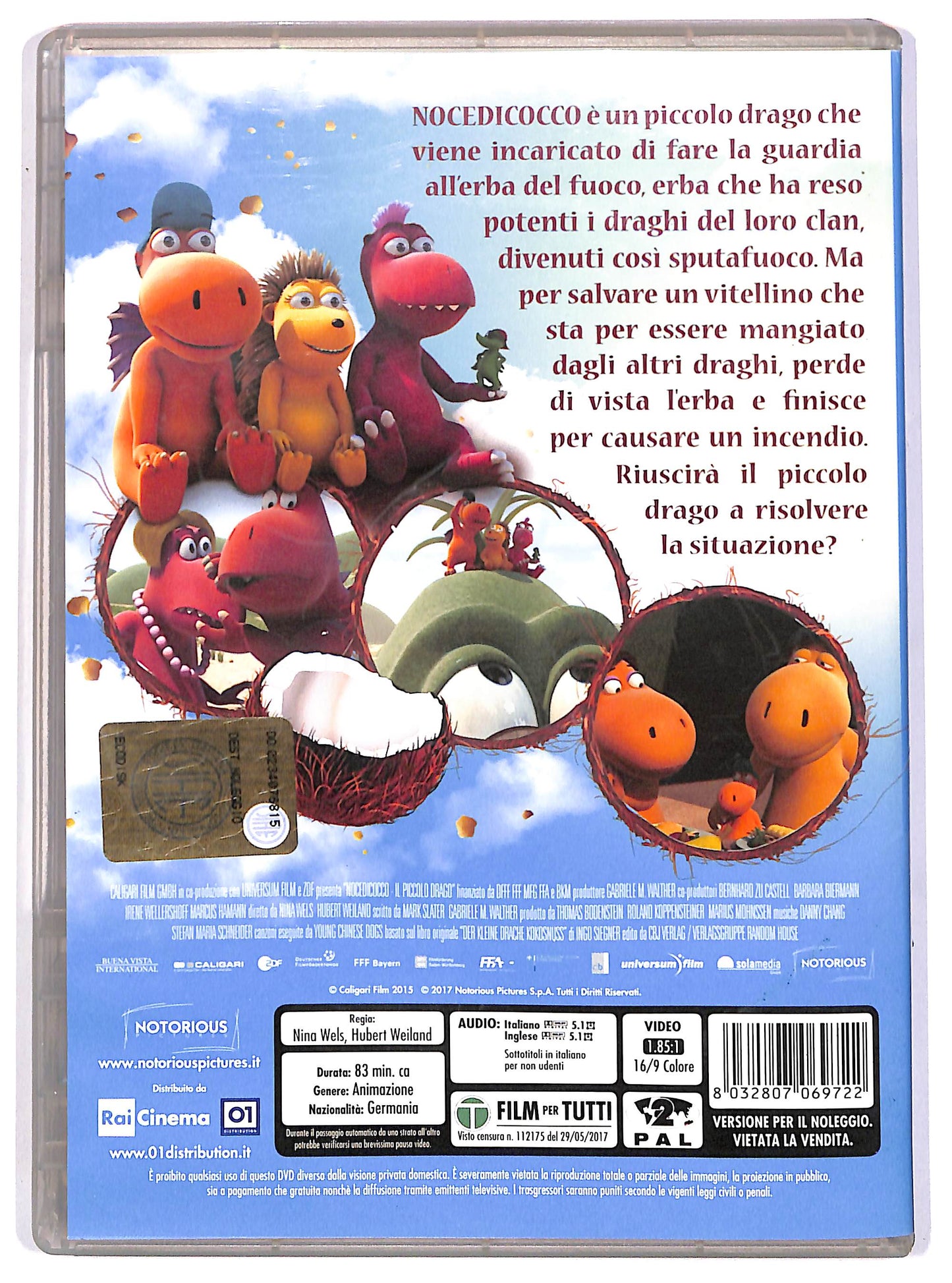 EBOND Nocedicocco - Il piccolo drago Noleggio DVD D614540