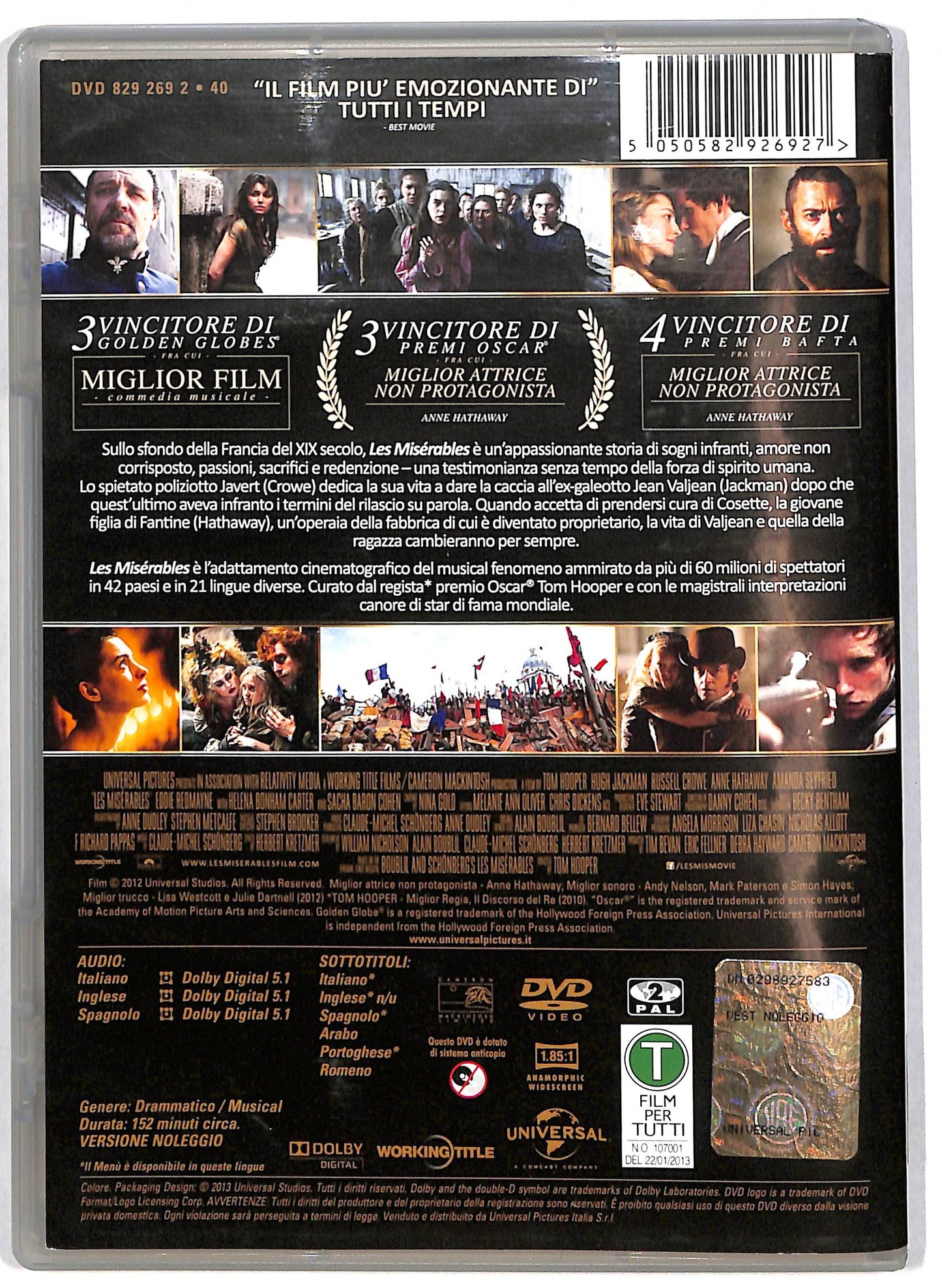 EBOND Les Miserables NOLEGGIO DVD D614612