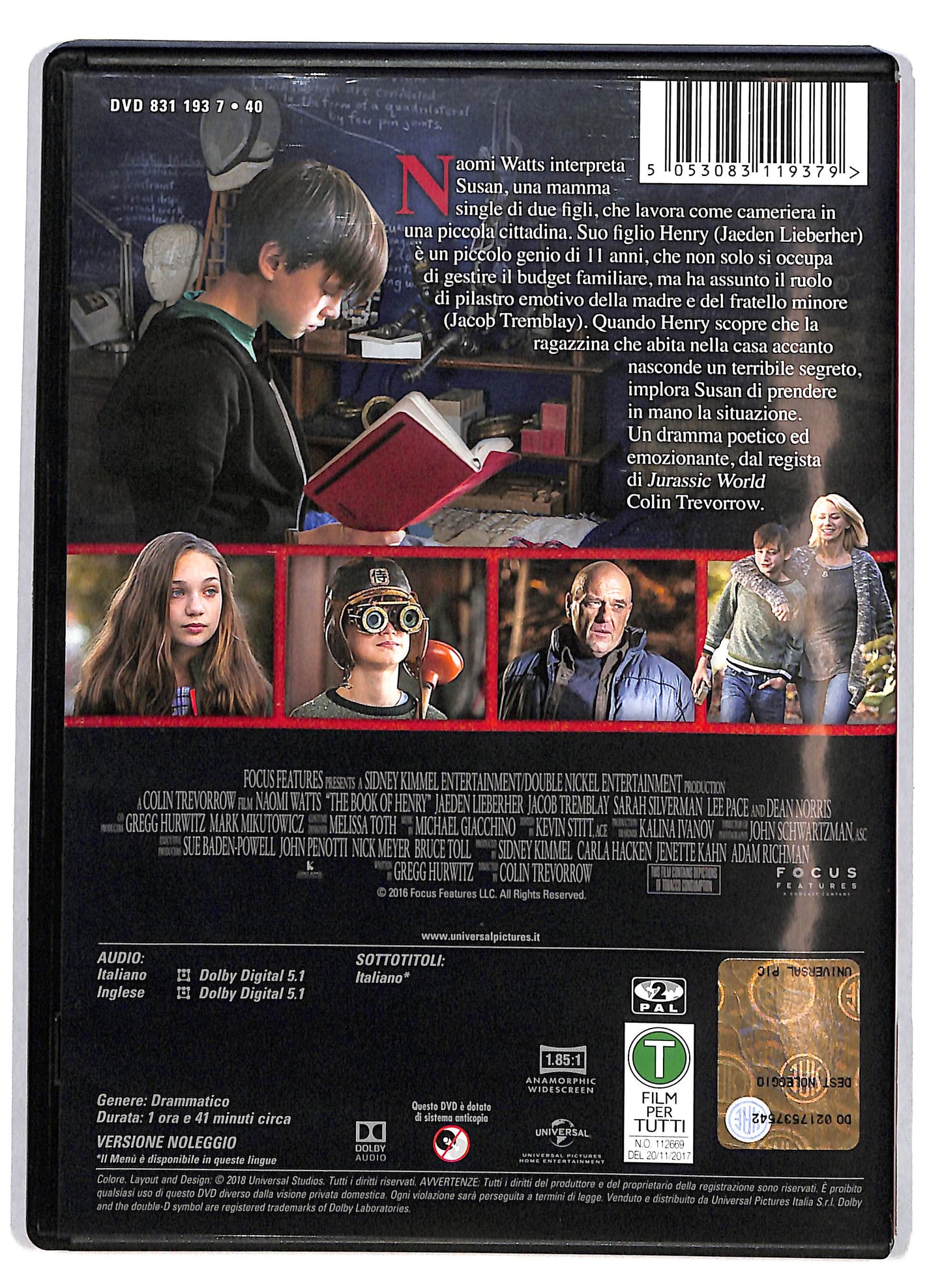 EBOND Il libro di Henry NOLEGGIO DVD D614624