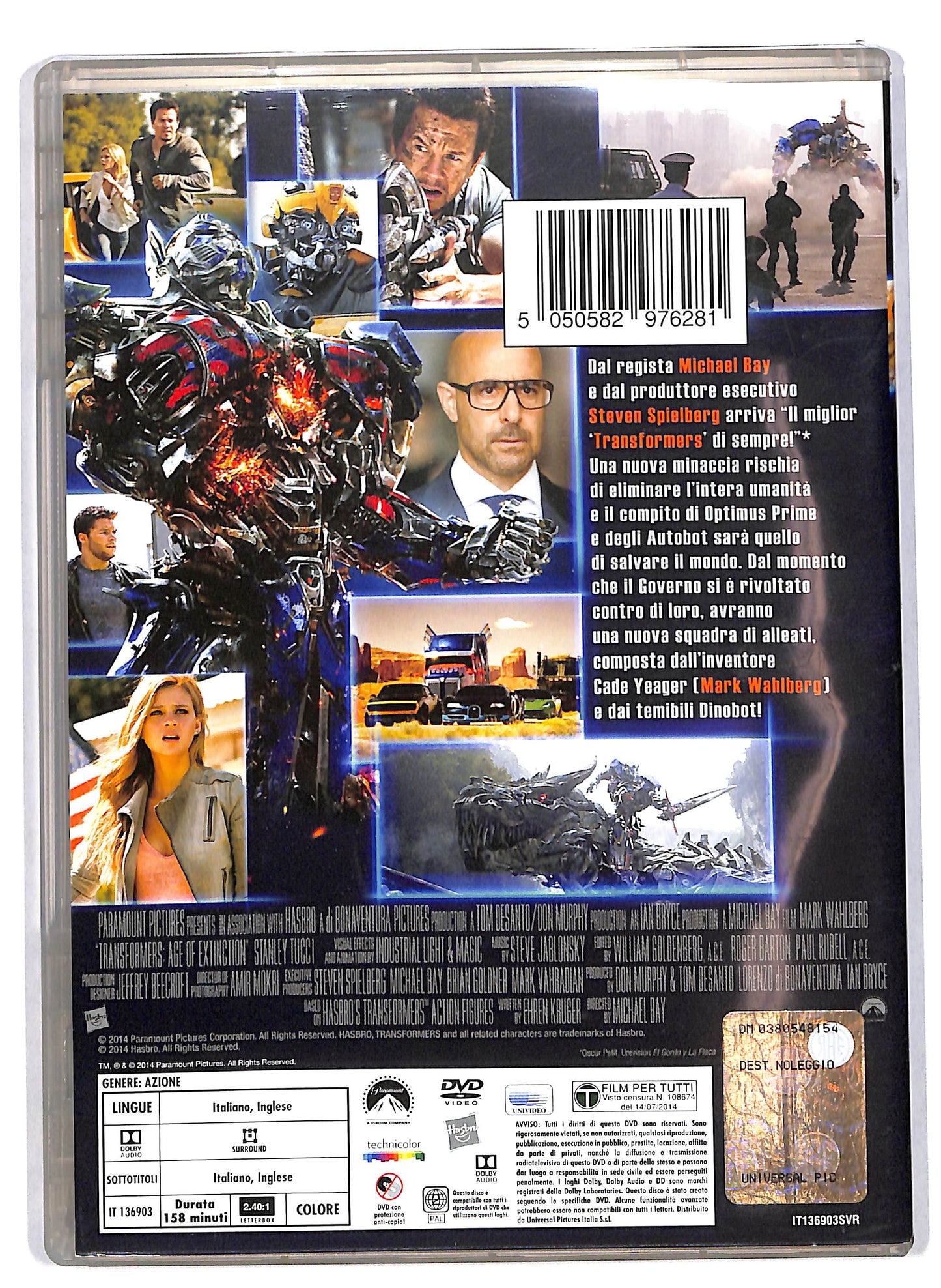 EBOND Transformers 4 - L'era dell'estinzione NOLEGGIO DVD D614829