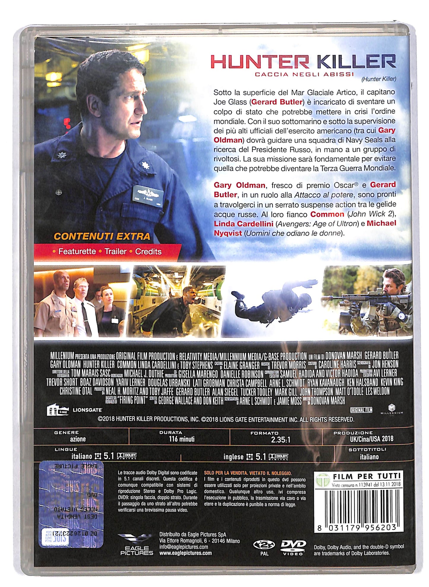 EBOND Hunter Killer - Caccia negli abissi DVD D614852