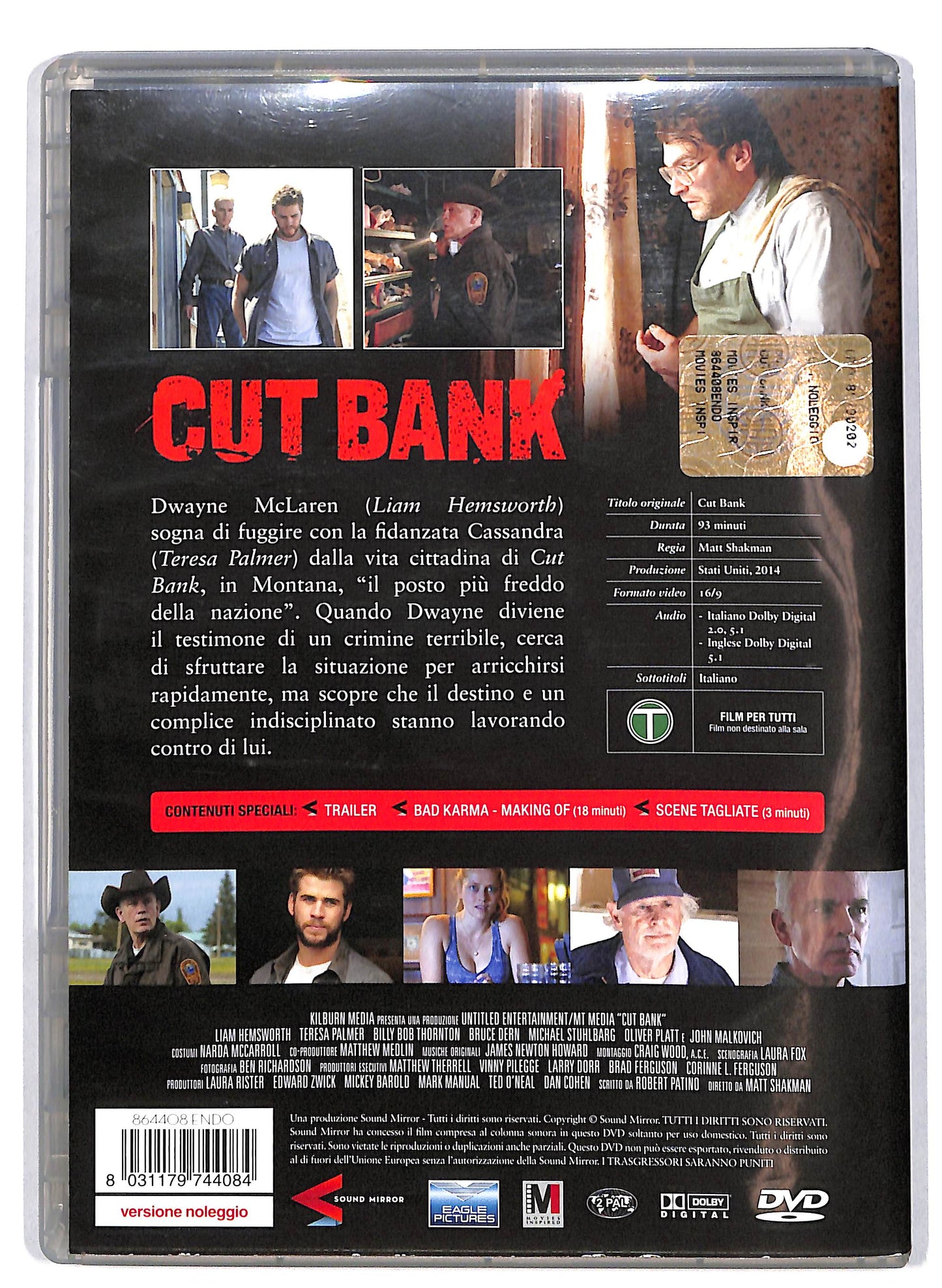 EBOND Cut Bank Noleggio DVD D614936